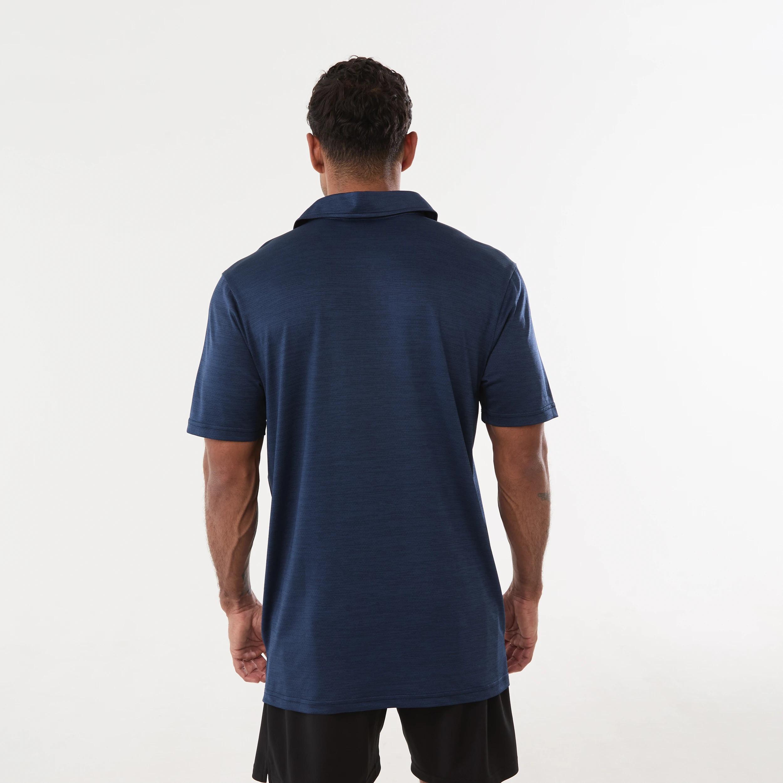 3 Active Mens Cationic Polo Shirt NAVY CORE, 3 of 5
