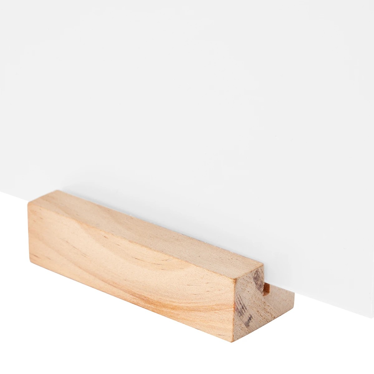7 2 Pack A5 Acrylic Signs with Wooden Bases, 7 of 8