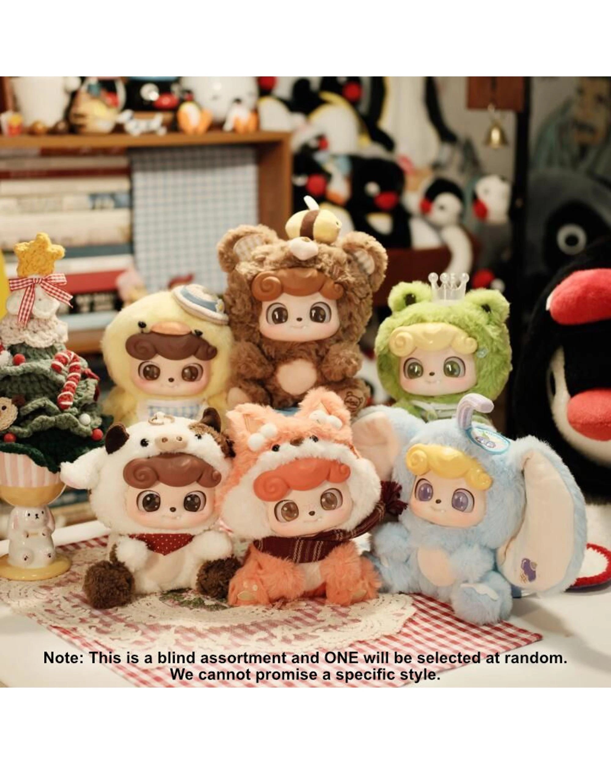 5 Jotoys Q.KID Animal Preschool Plush Blind Box, 5 of 10