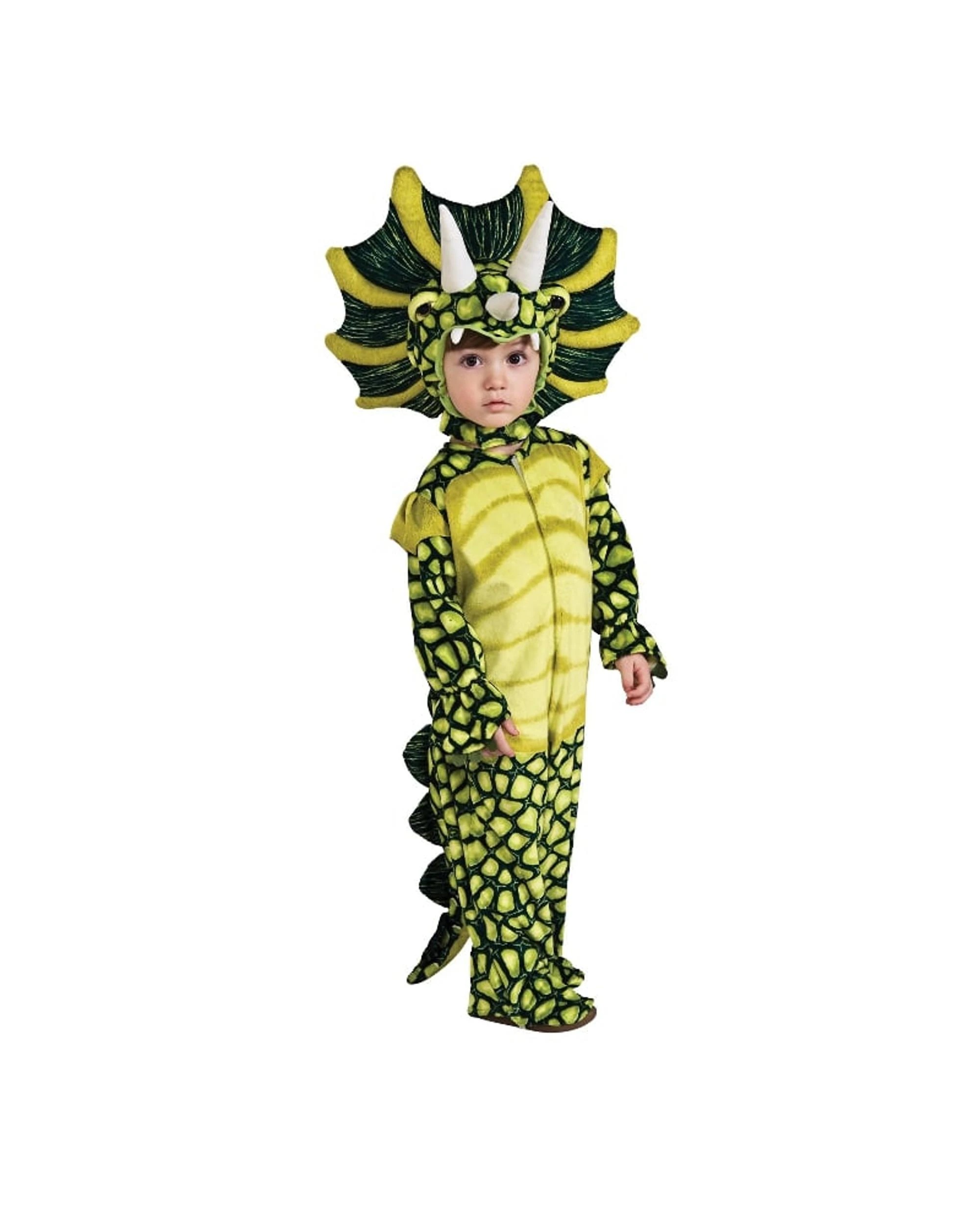 1 Triceratops Dinosaur Child Costume Size S 3-4 Years, 1 of 2