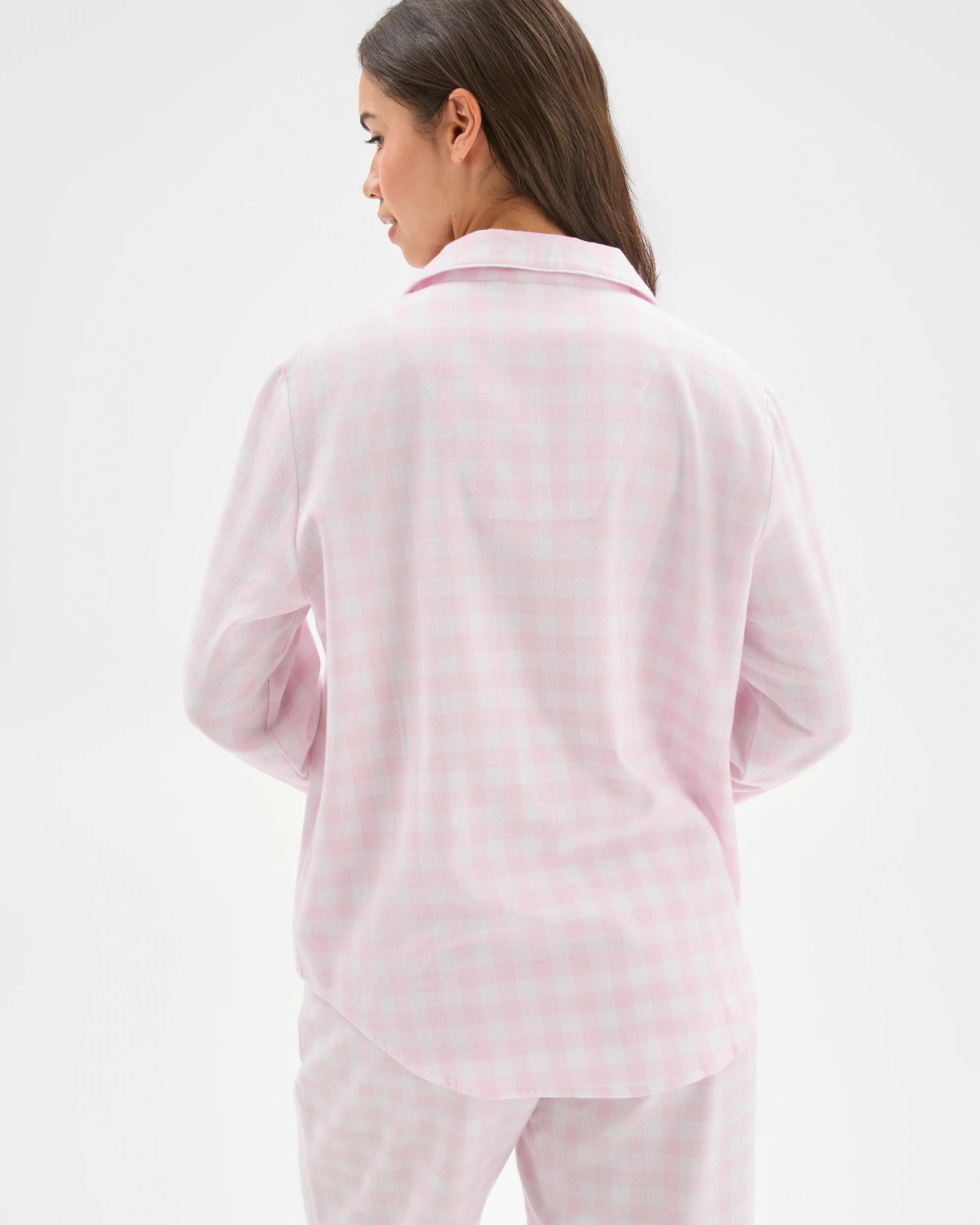 6 Target Woman Australian Cotton Flannelette Pyjama Set GINGHAM PINK, 6 of 6