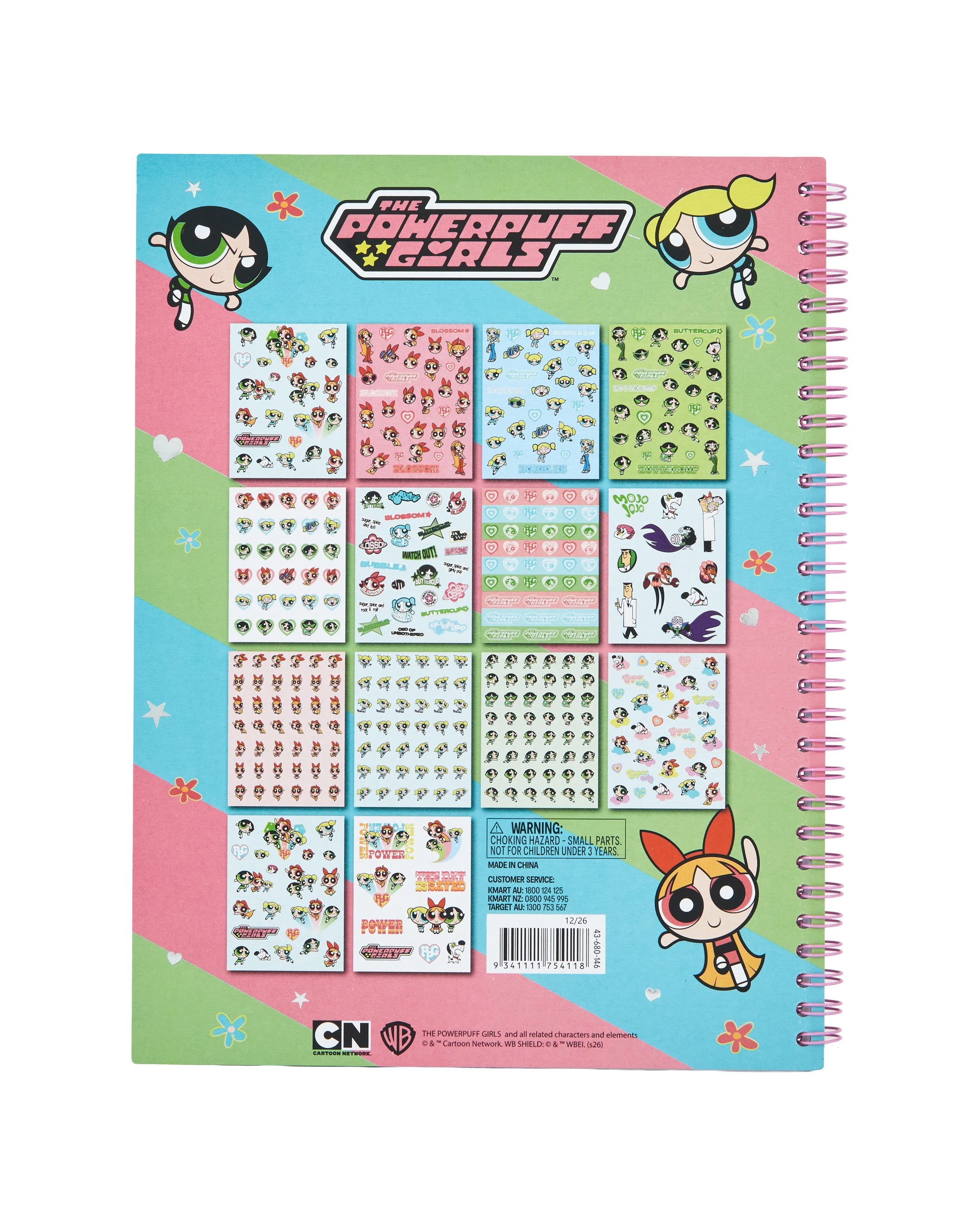 6 The Powerpuff Girls Sticker Book, 6 of 6