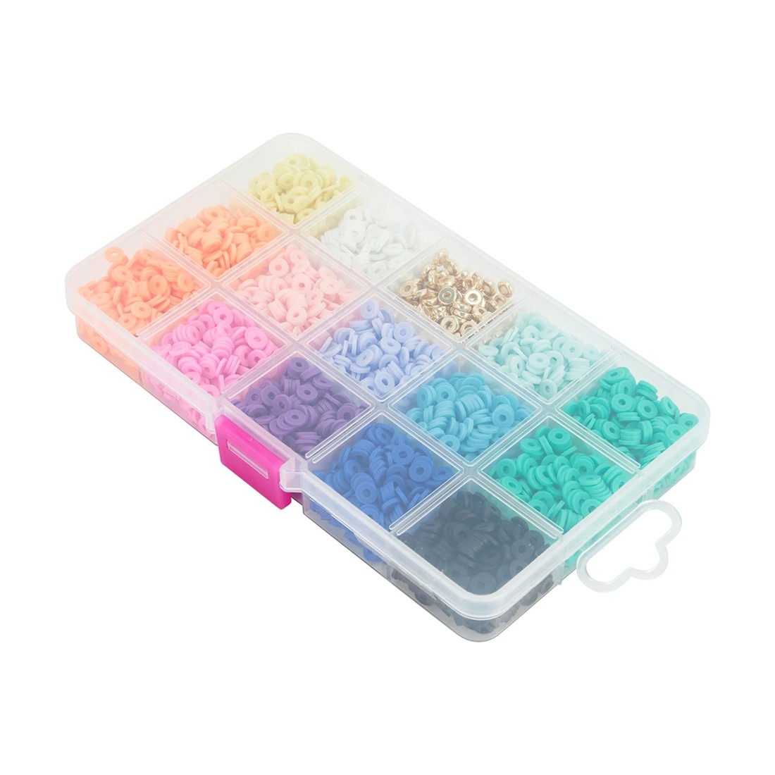 3 Clay Beads, 3 of 8