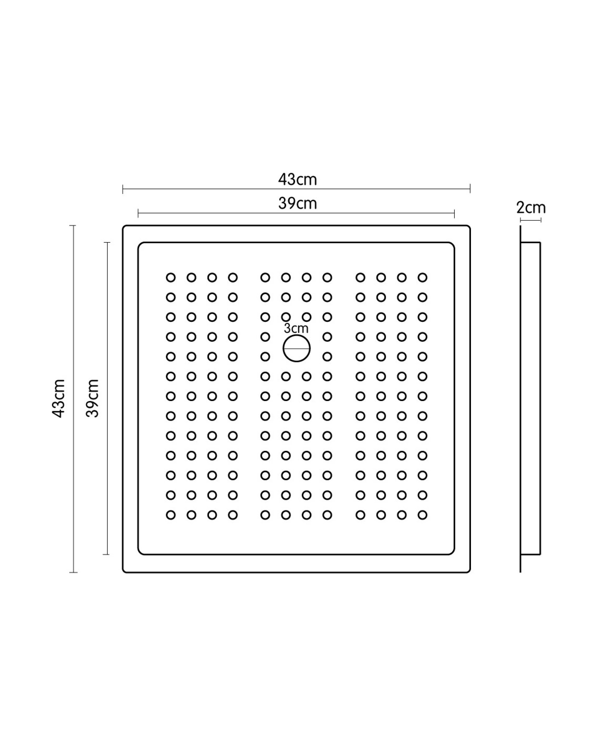 3 Kartrite Stainless Steel Sink Colander 430 x 430mm - Silver, 3 of 6