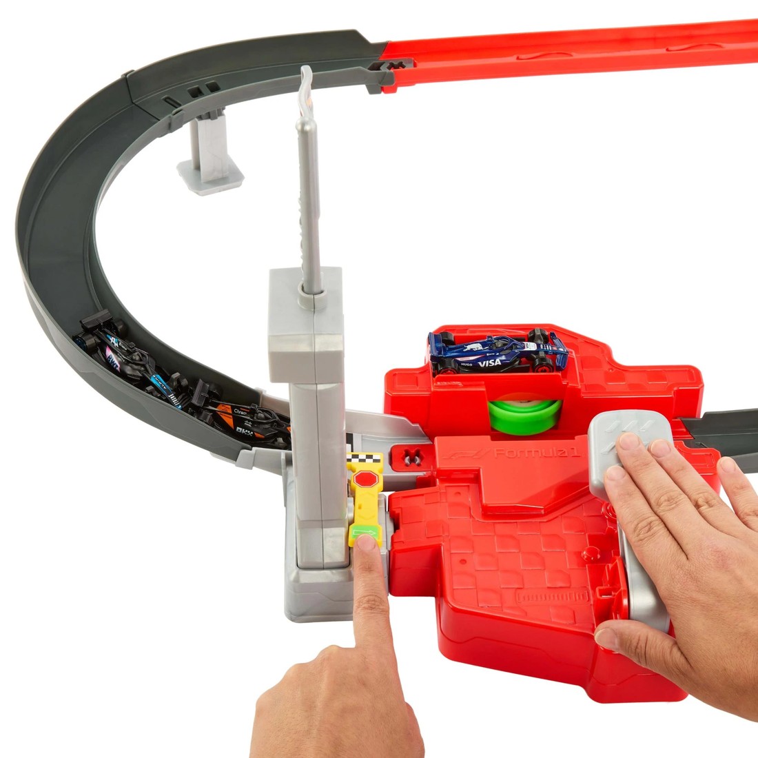 4 Hot Wheels Racing Formula 1 Sprint Race Circuit Track Set, 4 of 6