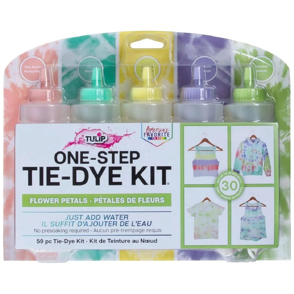 1 Tulip One-step Tie Dye Kit Flower Petals 5 Pack, 1 of 5