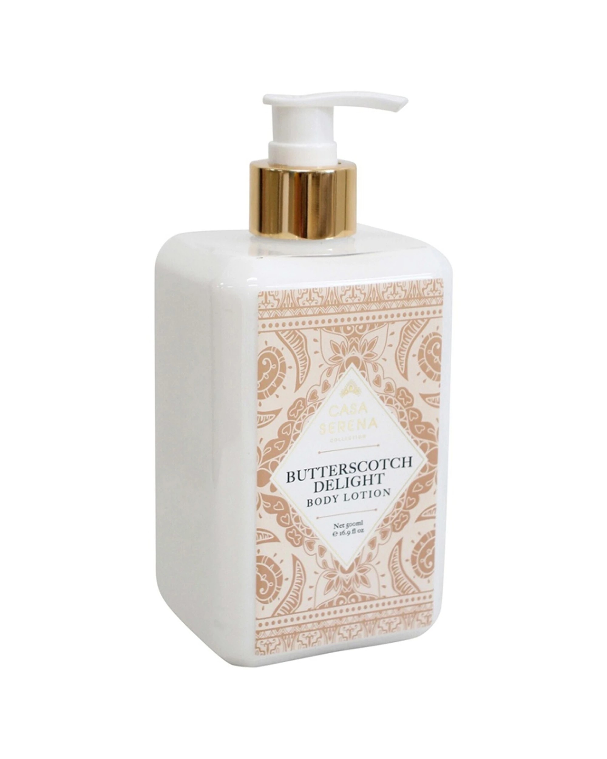 1 LVD Casa Serena 500ml Body Lotion Moisturiser Butterscotch Hydrating Nourishing Skin Care 500ml - Beige, 1 of 3