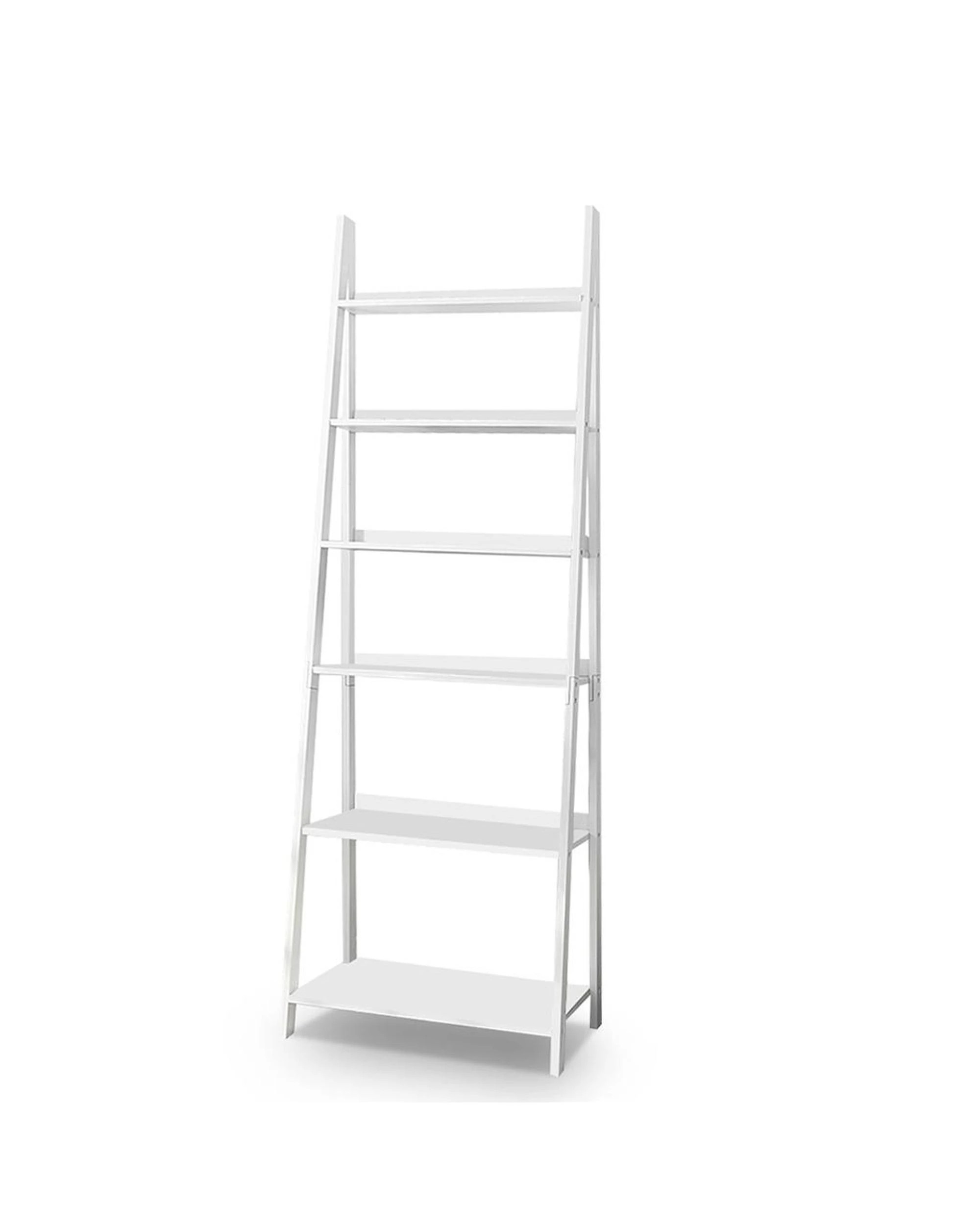 1 Chole 6 Tier Display Shelf Rack White, 1 of 6