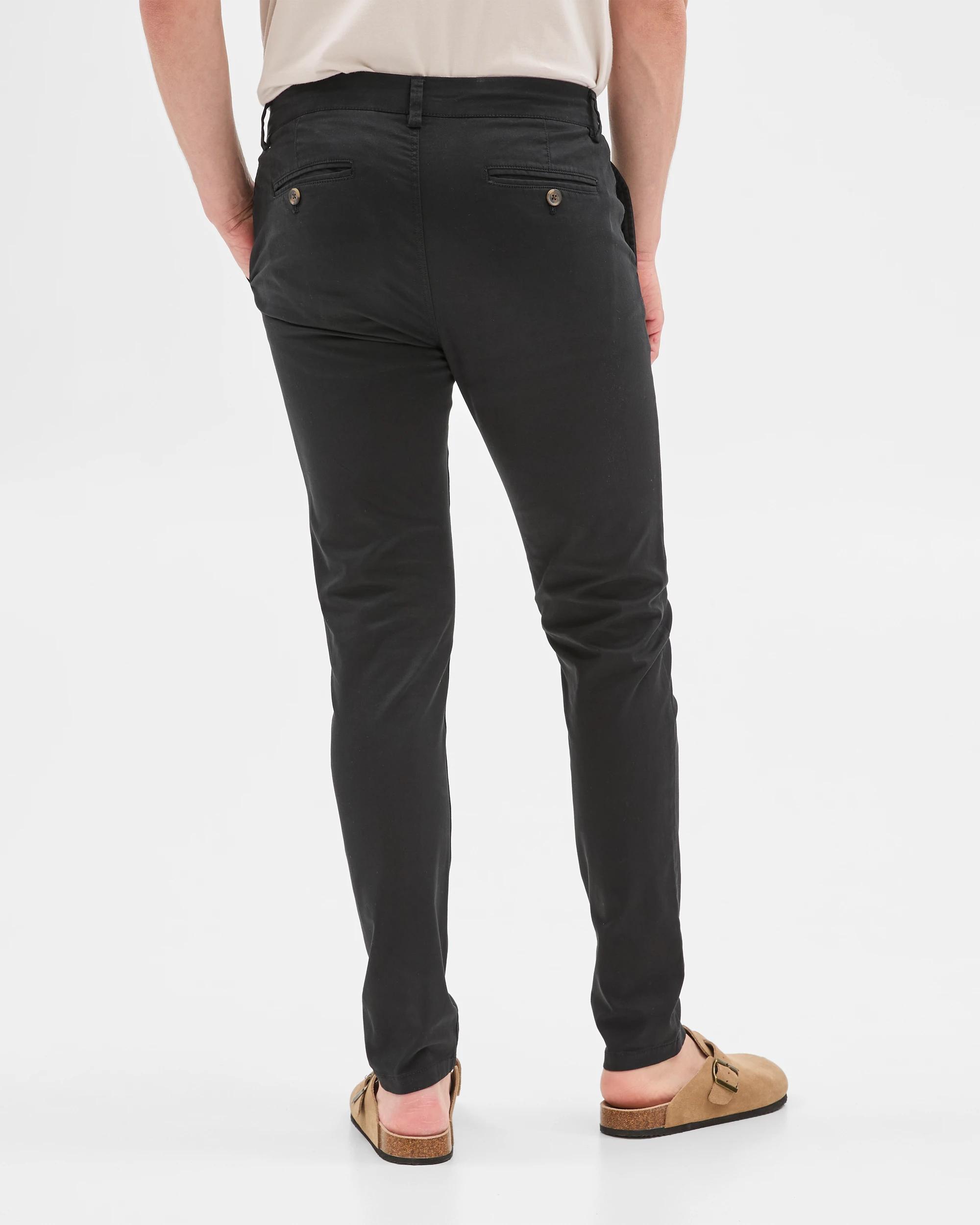 6 Target Australian Cotton Skinny Chino Pants BLACK, 6 of 6