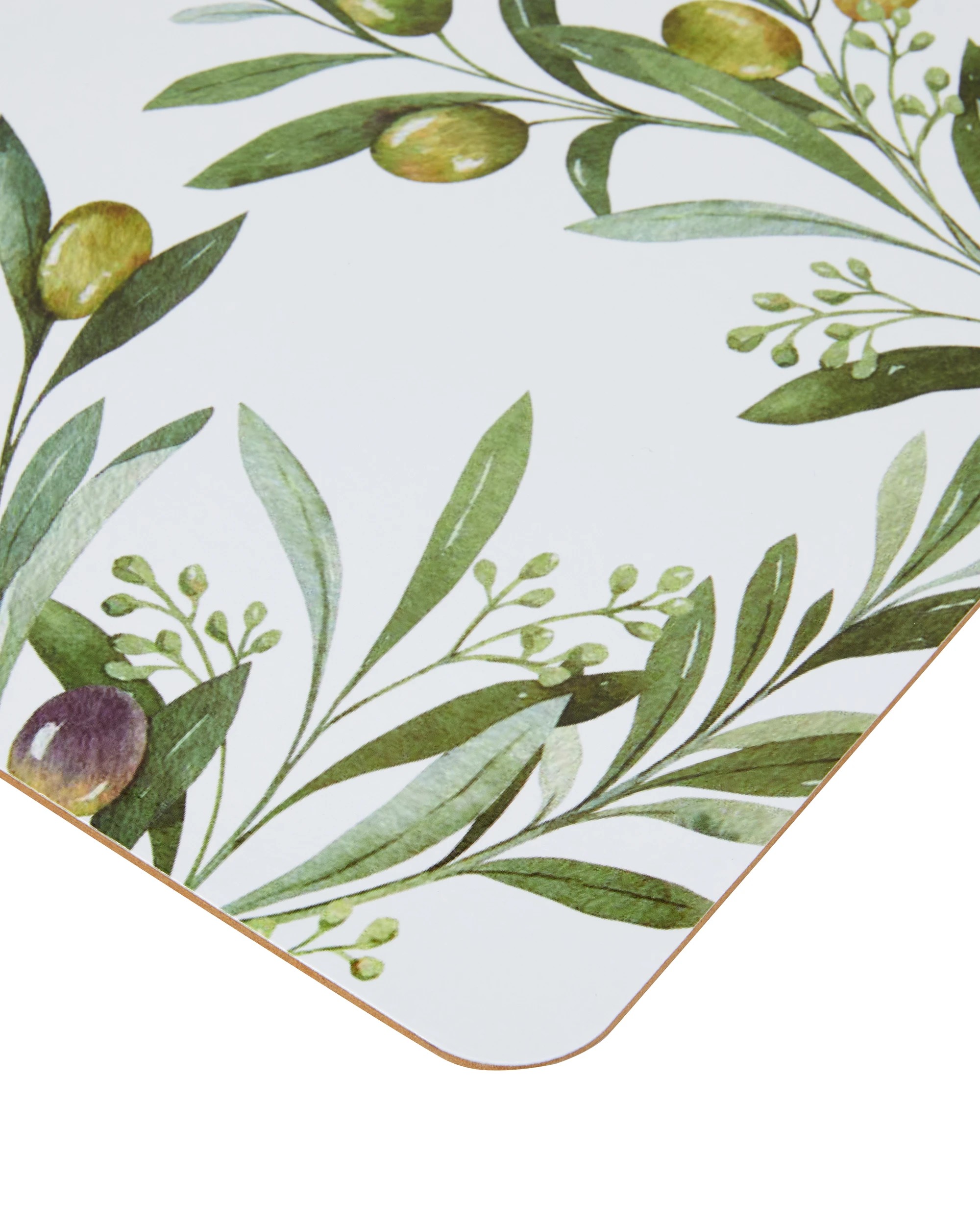 2 Olive Corkback Placemat, 2 of 3