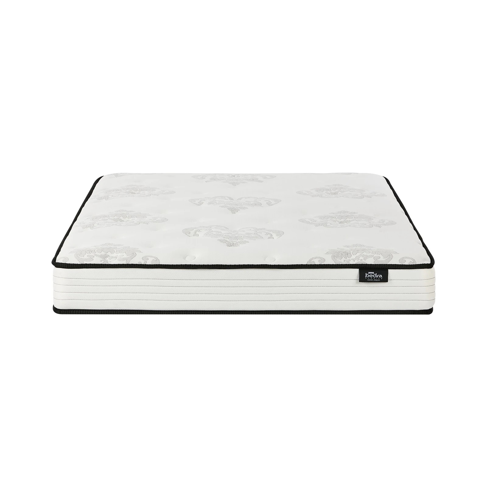 5 Bedra Bedding Queen Mattress Bonnell Spring Foam Bed Medium Firm Breathable 16cm - Queen Bed - White, 5 of 5