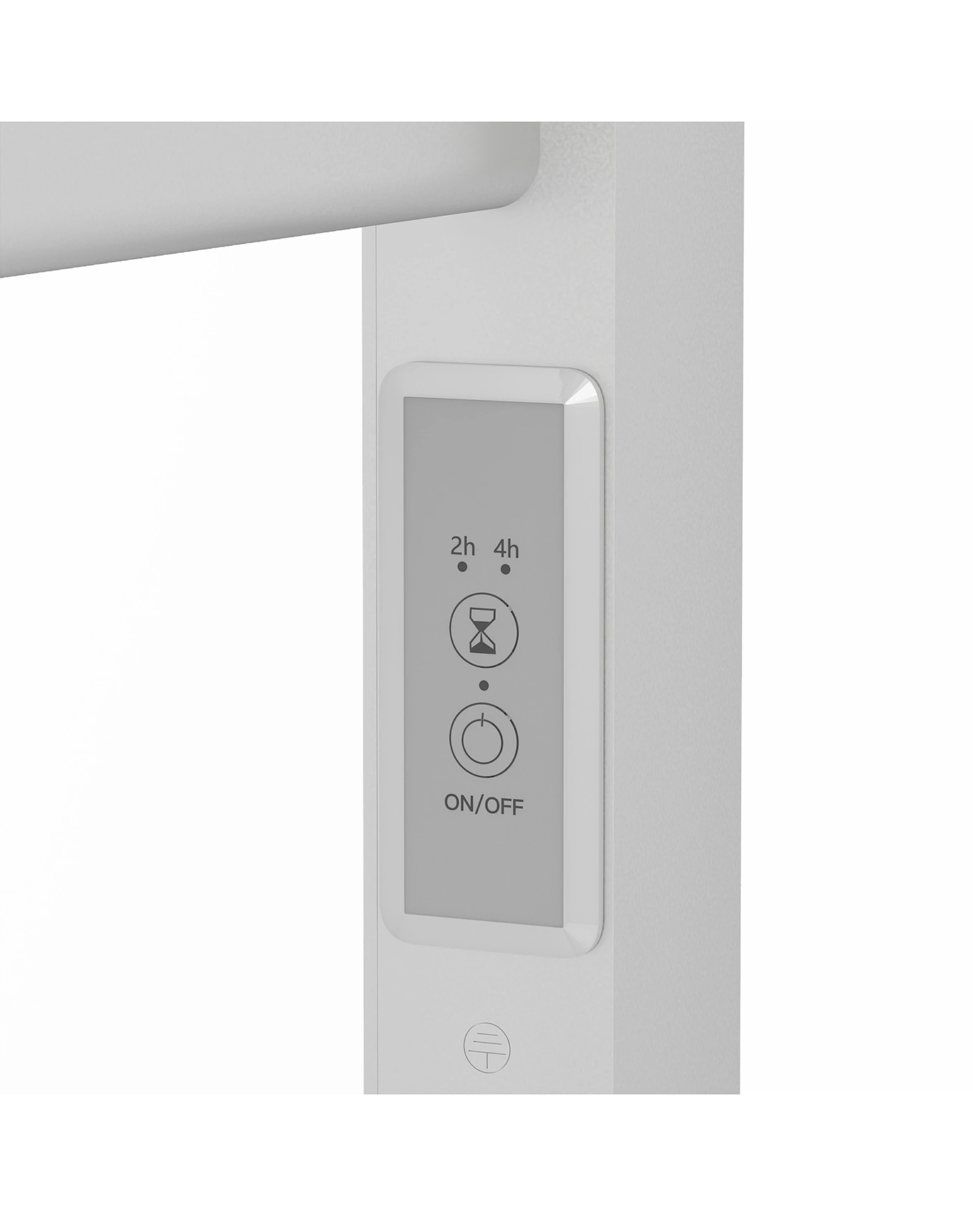 8 Advwin Electric Heated Towel Rail Tower 52.5x86cm - White, 8 of 8