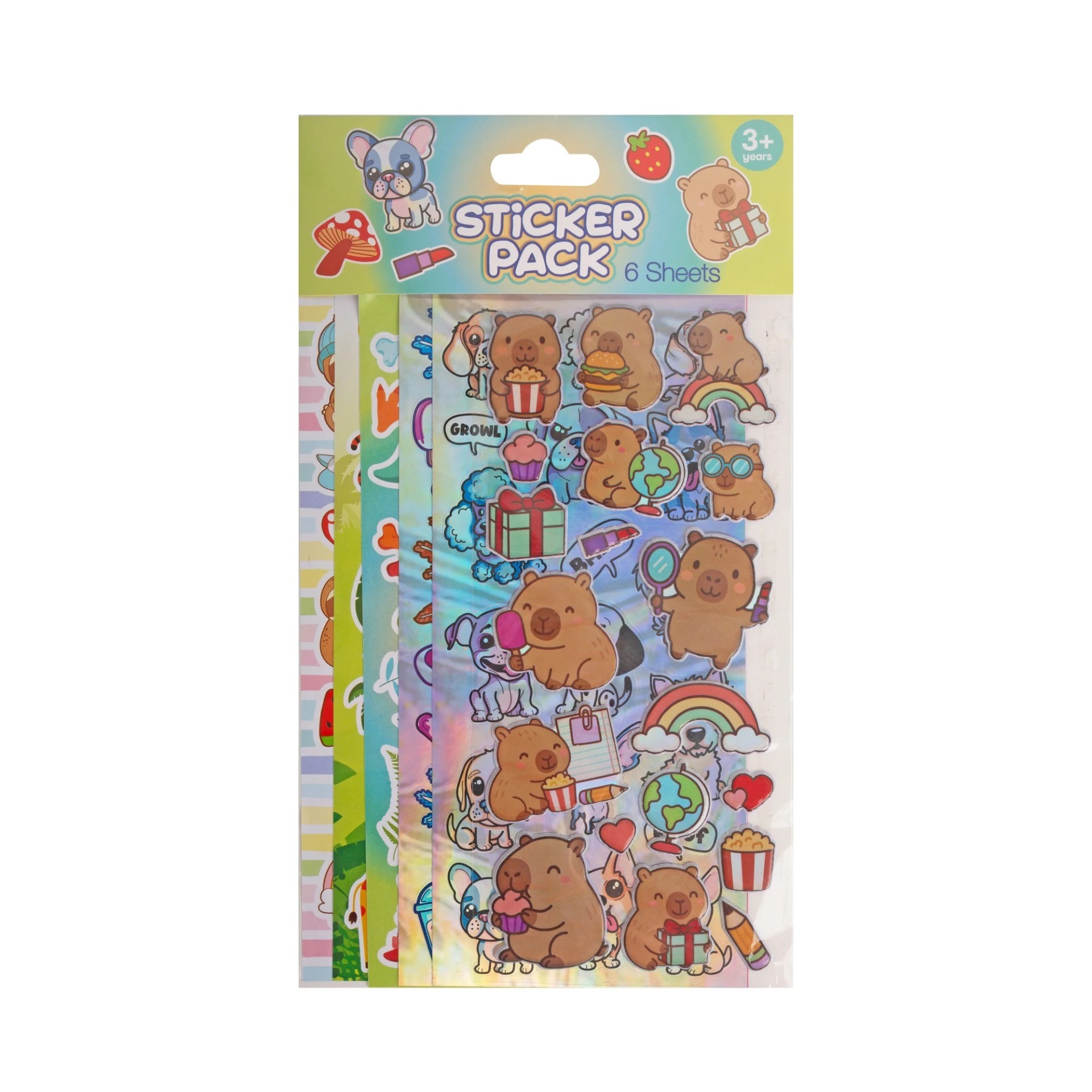 4 6 Sheet Sticker Pack - Assorted, 4 of 7