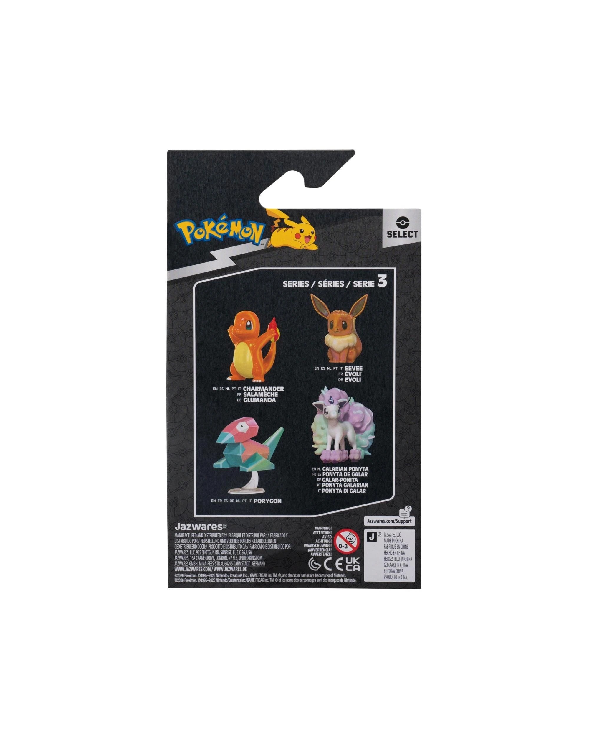 6 Pokemon Select Eevee Iridescent Shine 3 inch Vinyl Figure, 6 of 6