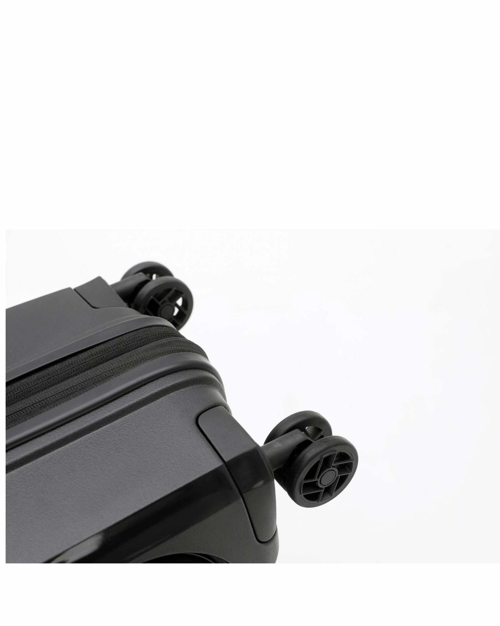5 Tosca Space X 25" Trolley Checked Luggage Travel Suitcase - Black, 5 of 5