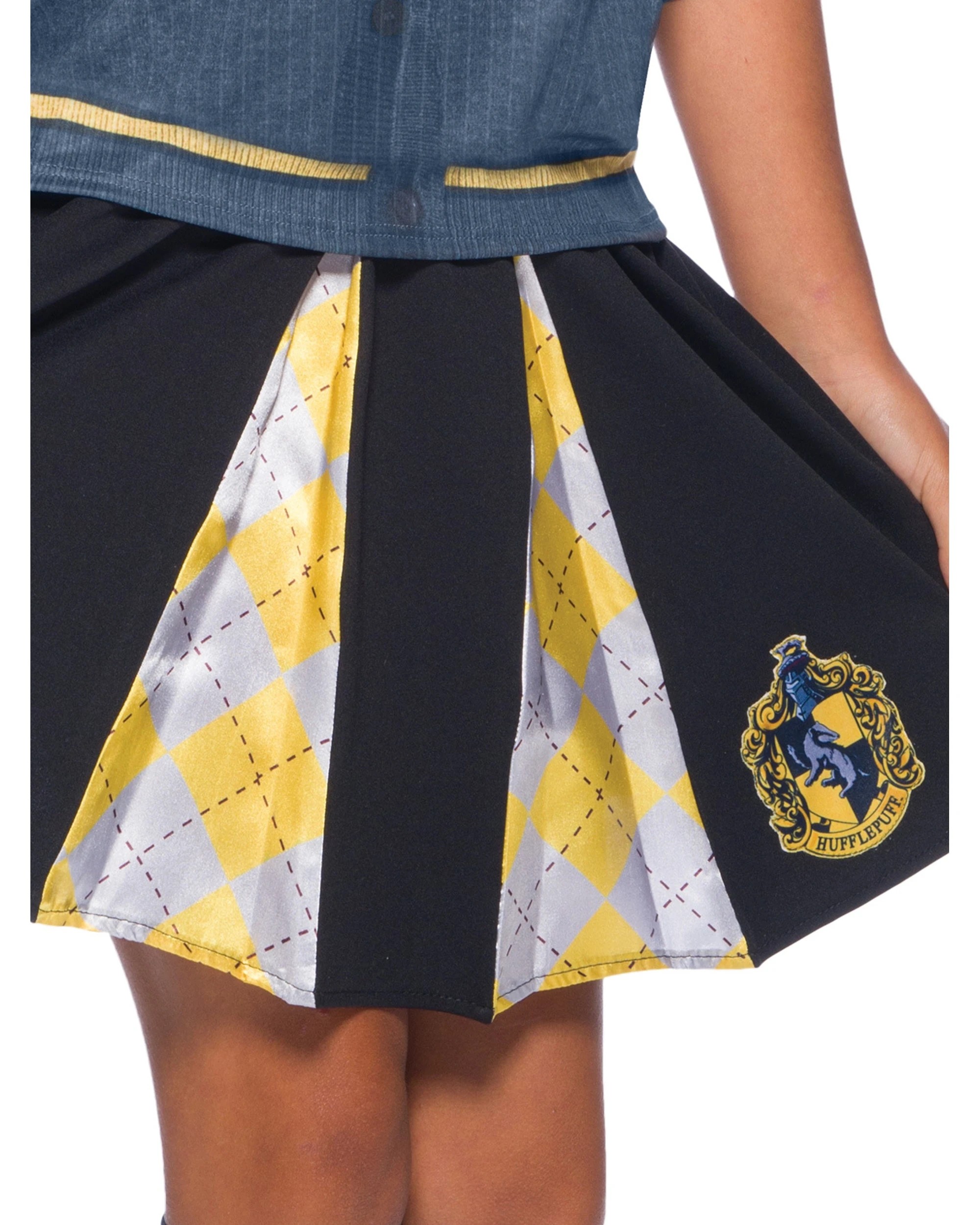 1 Harry Potter Hufflepuff Child Skirt Costume One Size - Multi, 1 of 3