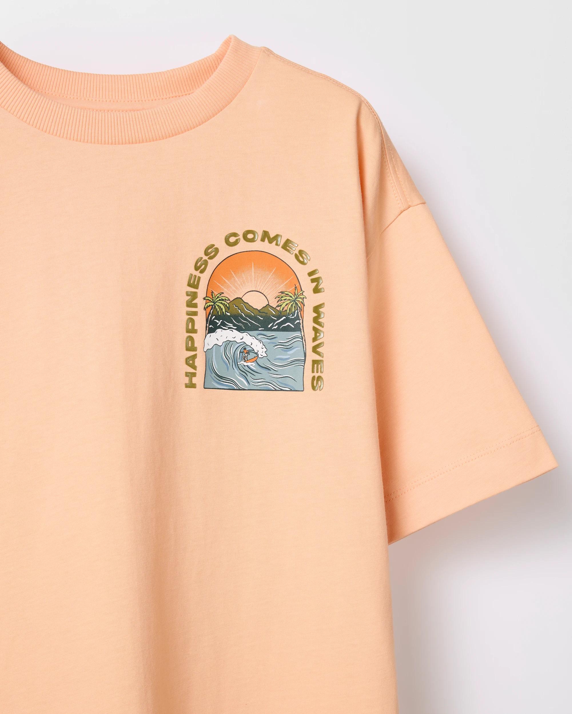 7 Target Kids Australian Cotton Harmony Day Print T-Shirt ORANGE, 7 of 8