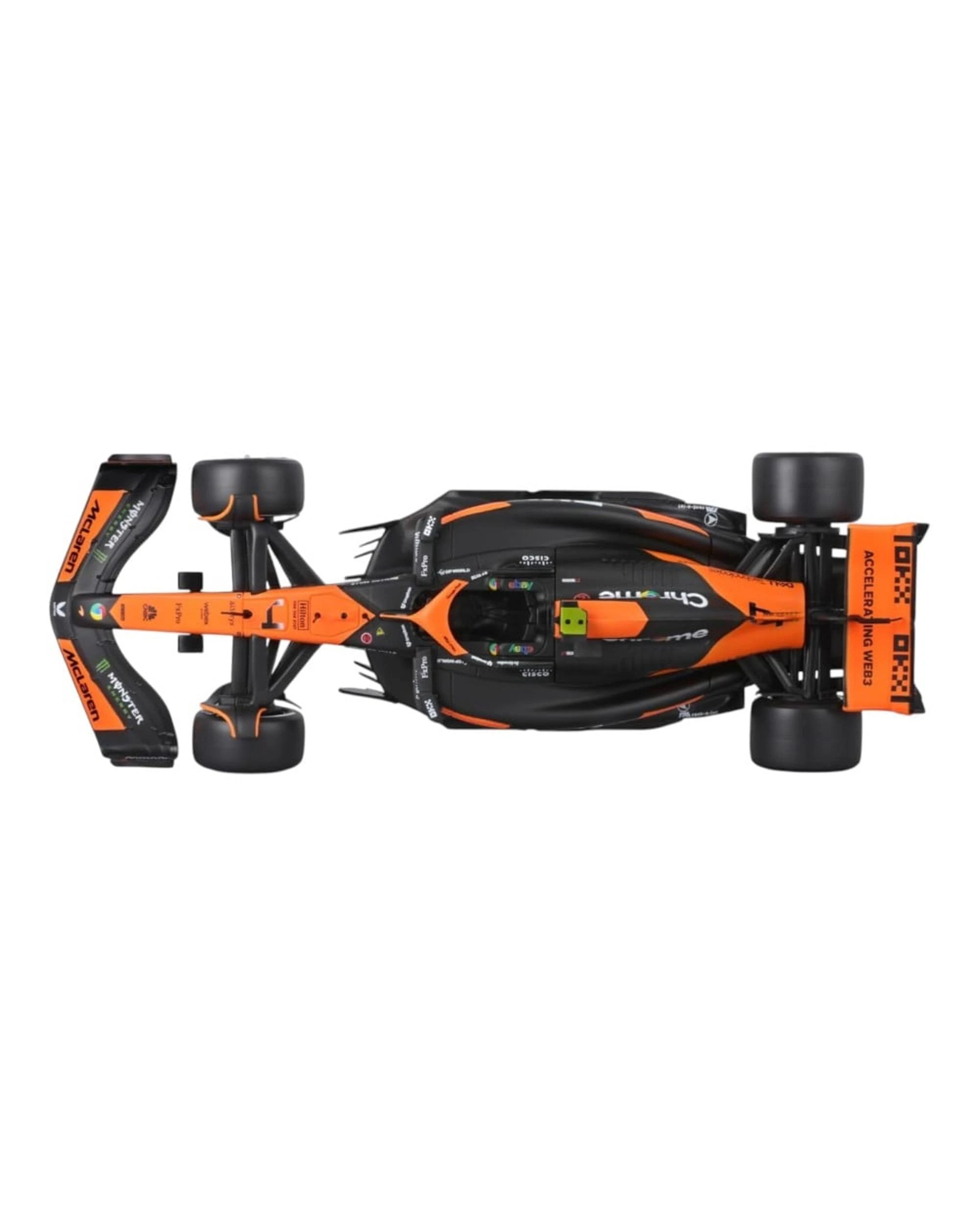 7 Bburago Formula Racing 1:24 2024 F1 McLaren MCL 38 #4 Lando Norris, 7 of 10