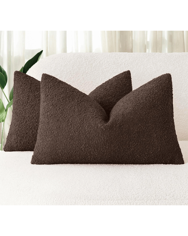 Gioia Casa 2-Pack Bouclé Cushion Covers 30x50cm - B