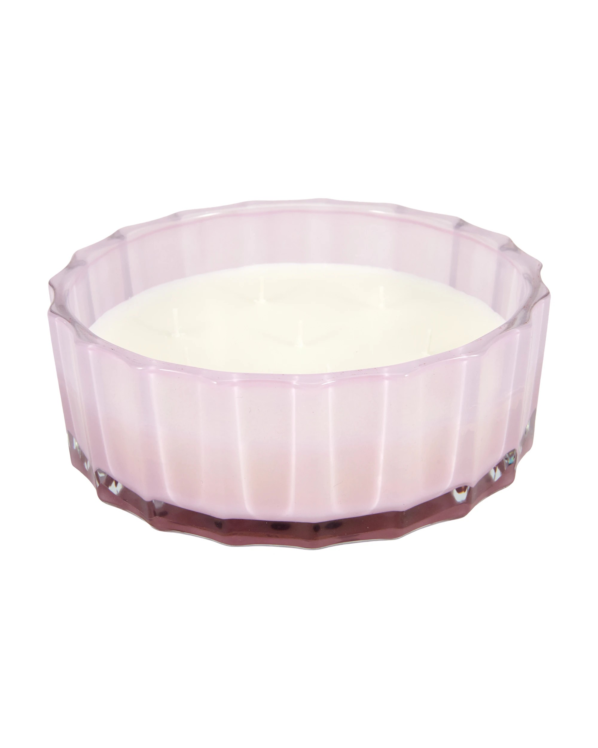 2 XL Sweet Floral Glass Candle, 2 of 5