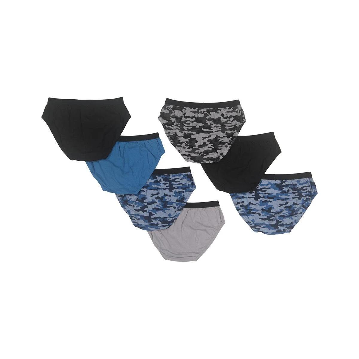 2 7 Pack Print Briefs Camo, 2 of 10