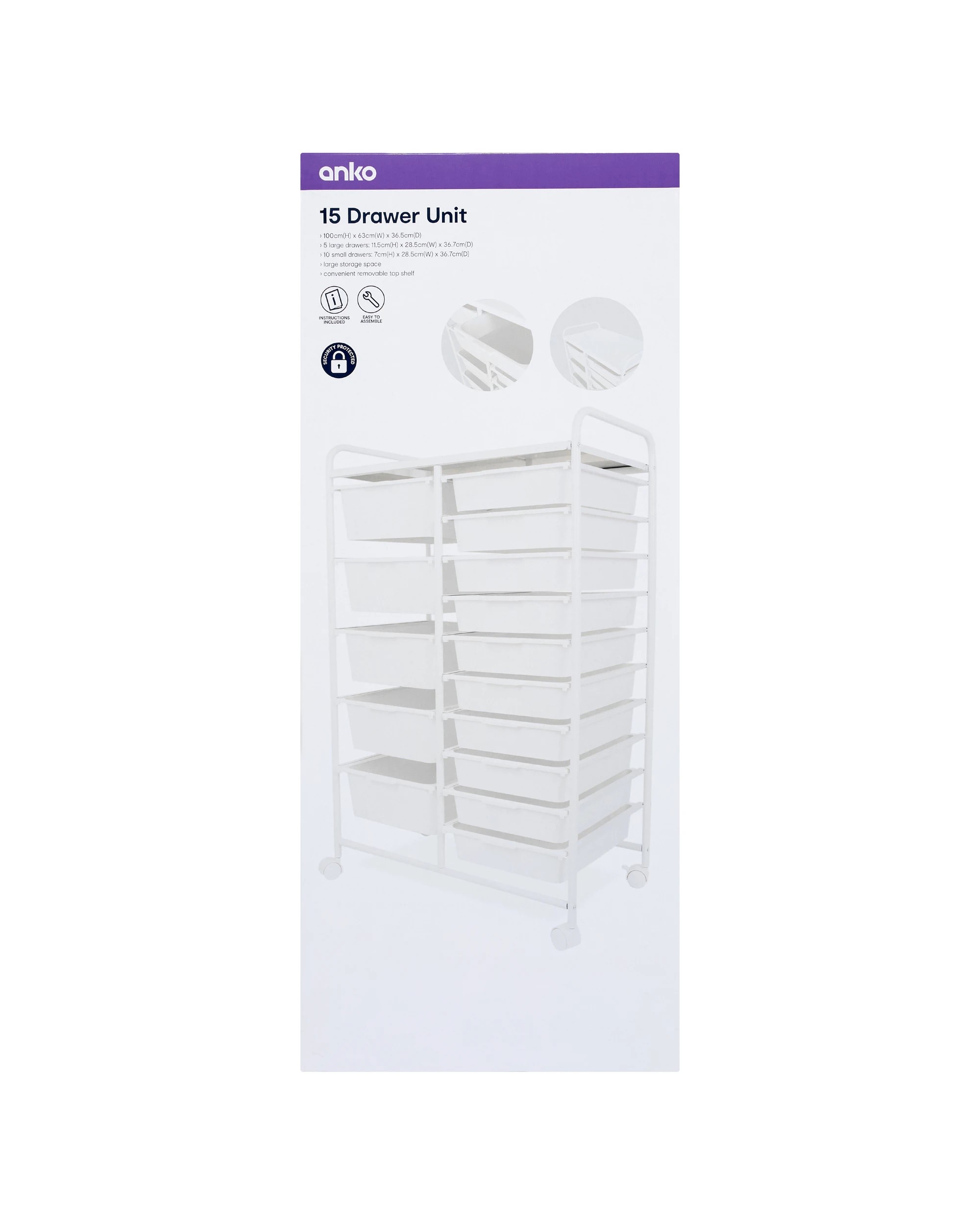 9 15 Drawer Unit, 9 of 9