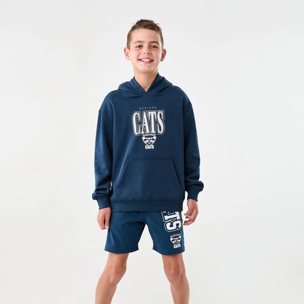 1 Official AFL Kids Hoodie Geelong, 1 of 9