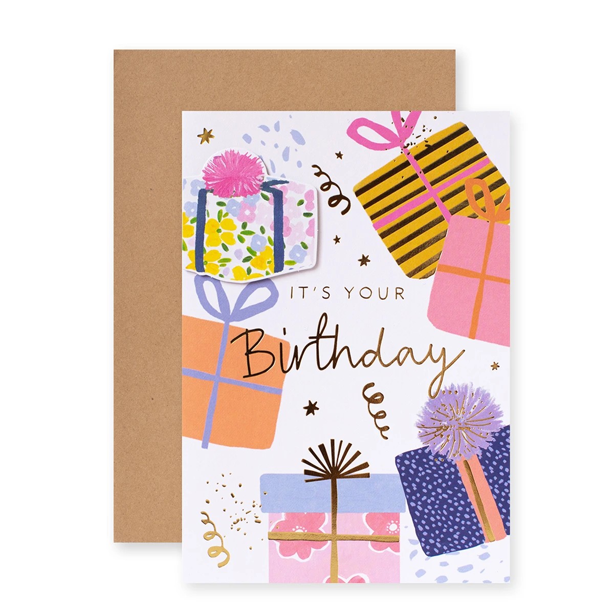 1 Connections from Hallmark Birthday Card - Presents, 1 of 3