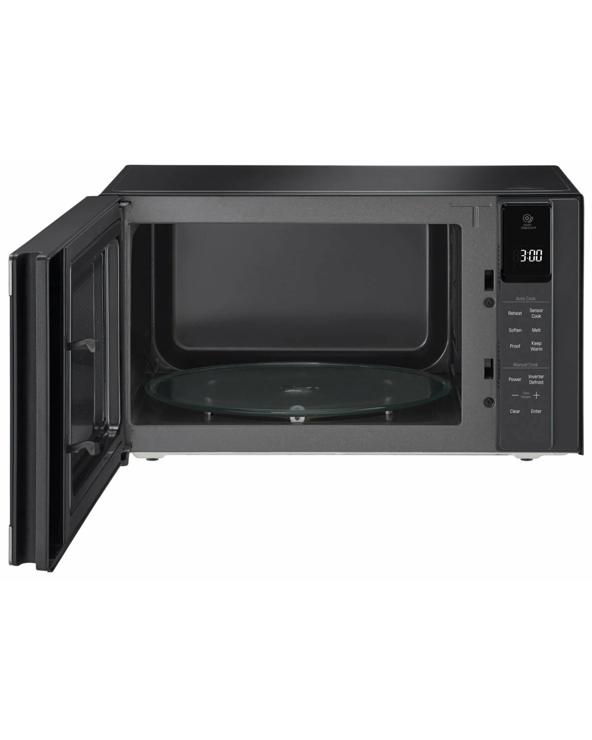 4 Lg 42L NeoChef Smart Inverter 1200W Black Stainless Microwave Oven, 4 of 5