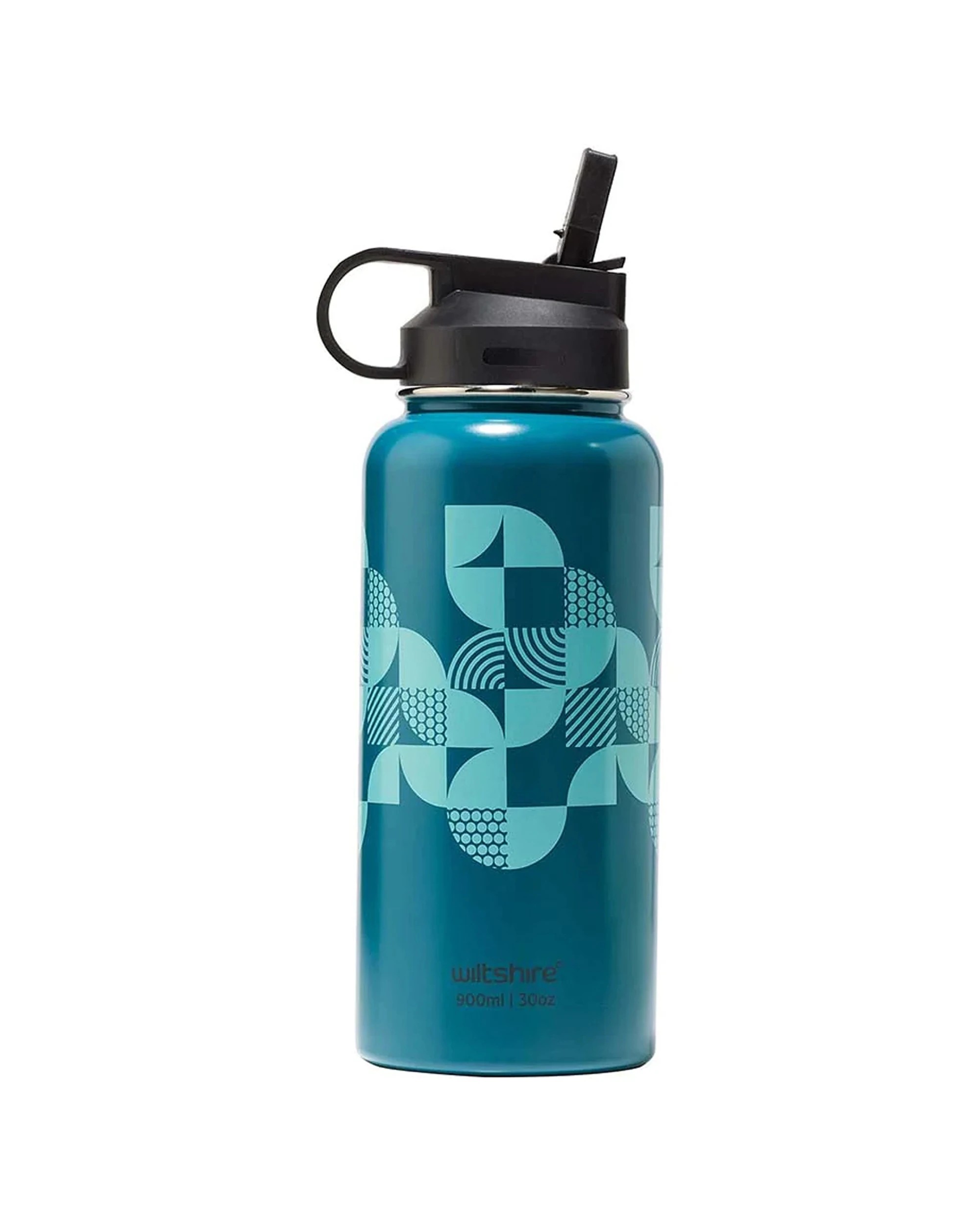 1 Wiltshire Stainless Steel Cold Hot Water Liquid Drinking Bottle 900ml - Green, 1 of 3