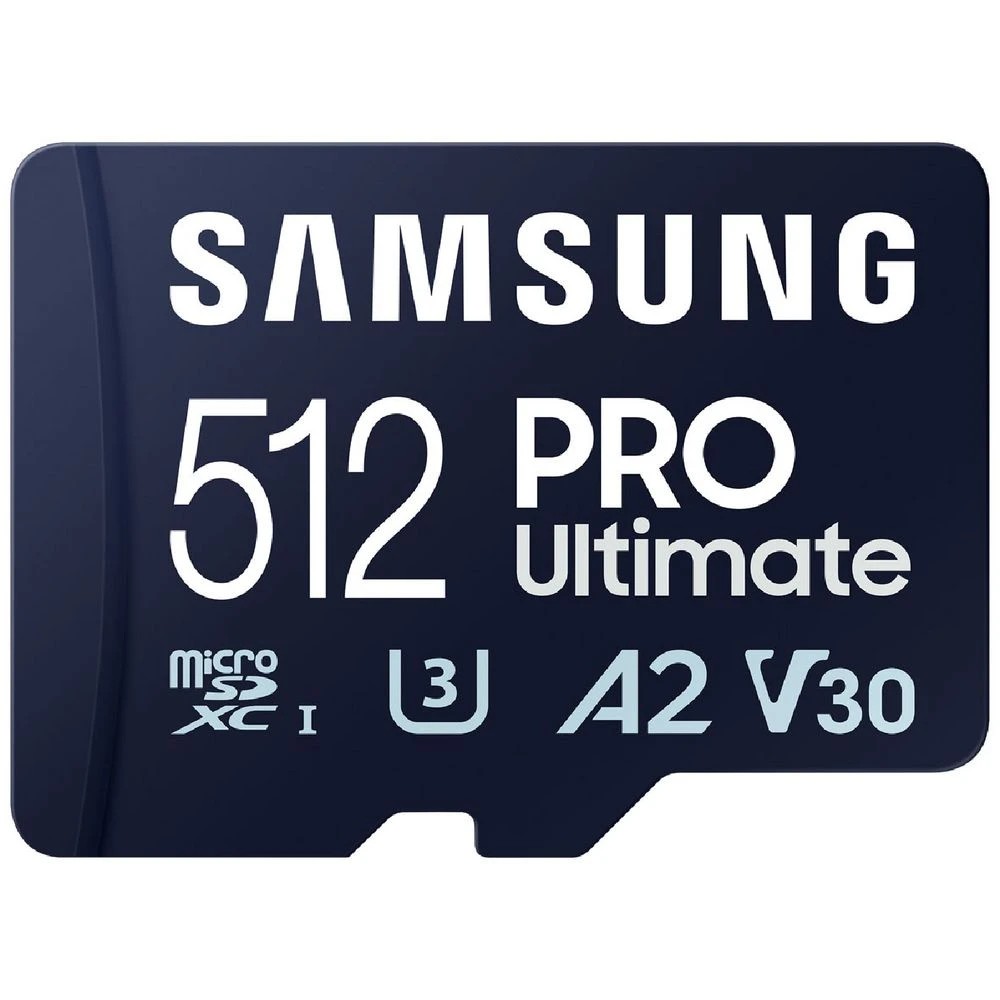 1 Samsung 512GB PRO Ultimate microSDXC Memory Card, 1 of 3