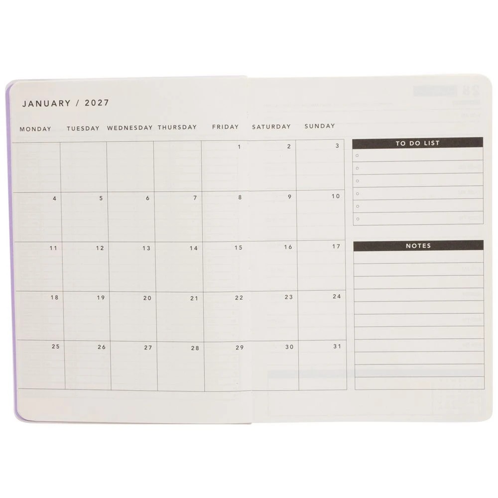 5 Officeworks A5 Soft Cover Diary Day To Page 2027, 5 of 7