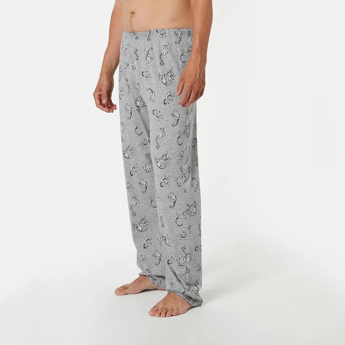 2 Printed Jersey Pants SLOTH LEMURS JUNGLE, 2 of 5