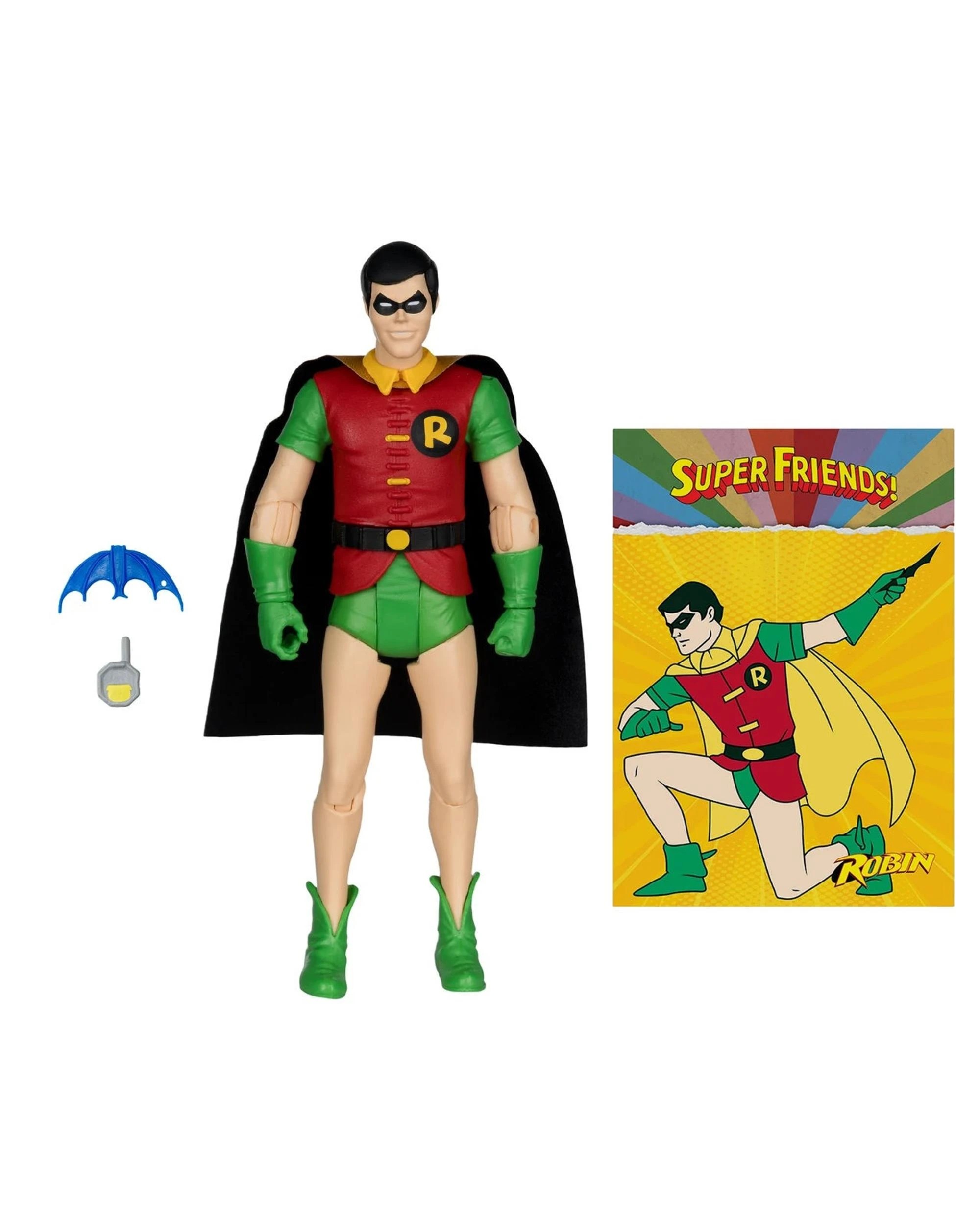 DC Comics Retro Super Friends Robin 6 inch Action Figure - Kmart
