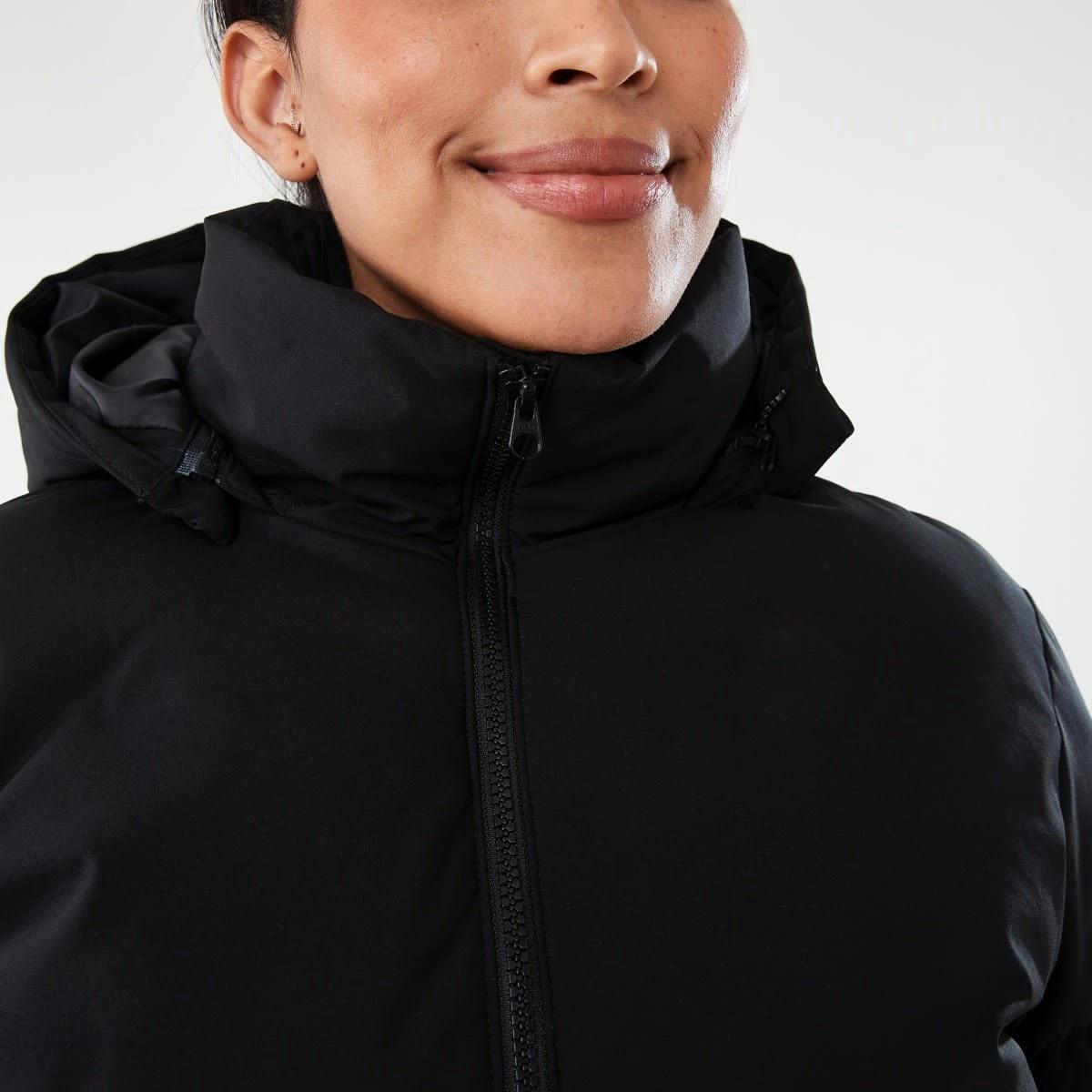 7 Active Womens Core Puffer Jacket Black, 7 of 9