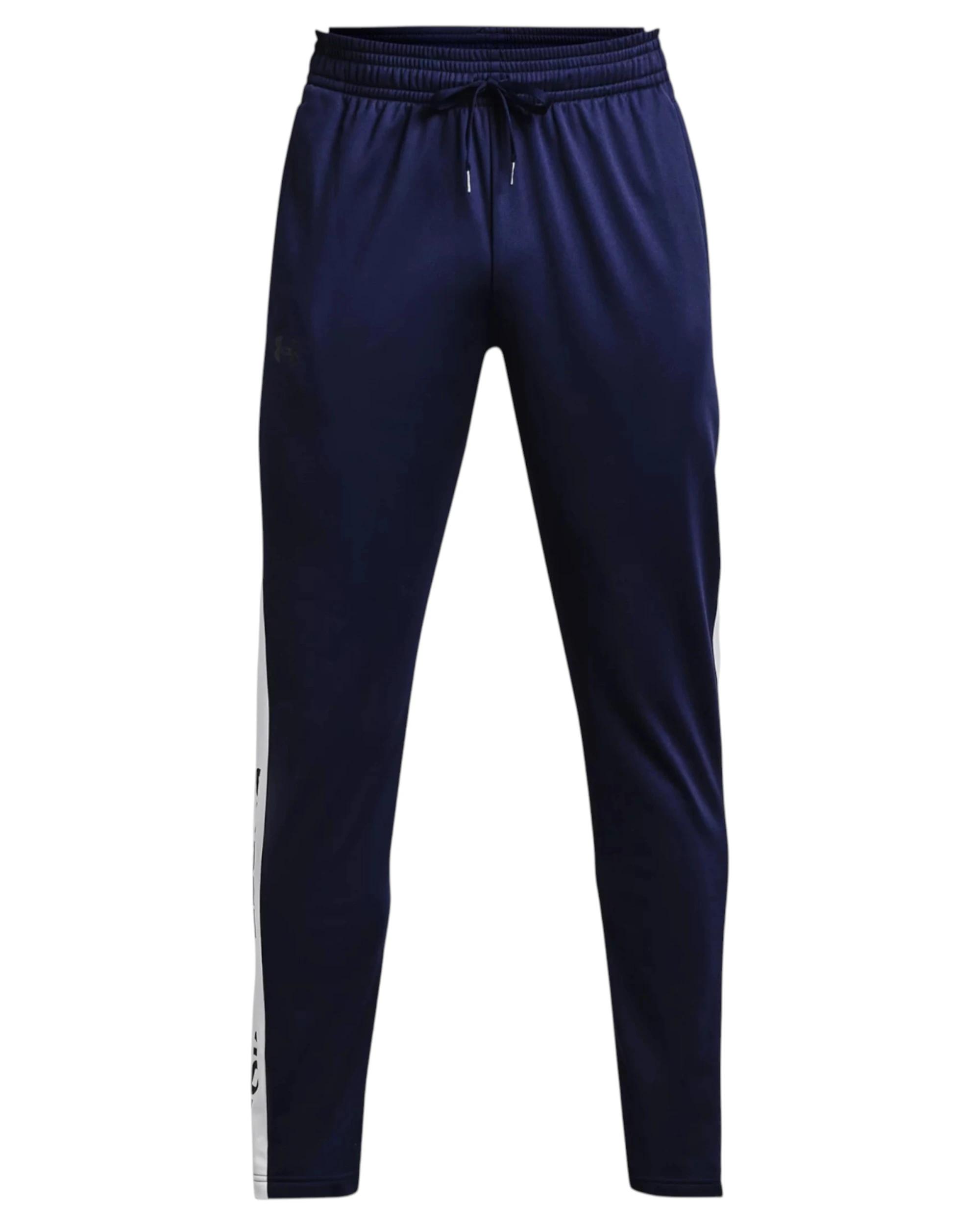 1 Under Armour Mens Brawler Pants Navy Joggers Athletic Trackies NAVY, 1 of 6