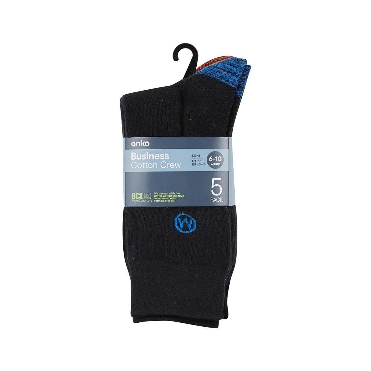 3 5 Pack Business Socks DAYS ICON BLACK, 3 of 3