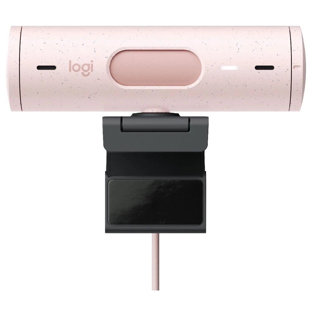 2 Logitech Brio 500 Full HD HDR Webcam Rose, 2 of 10