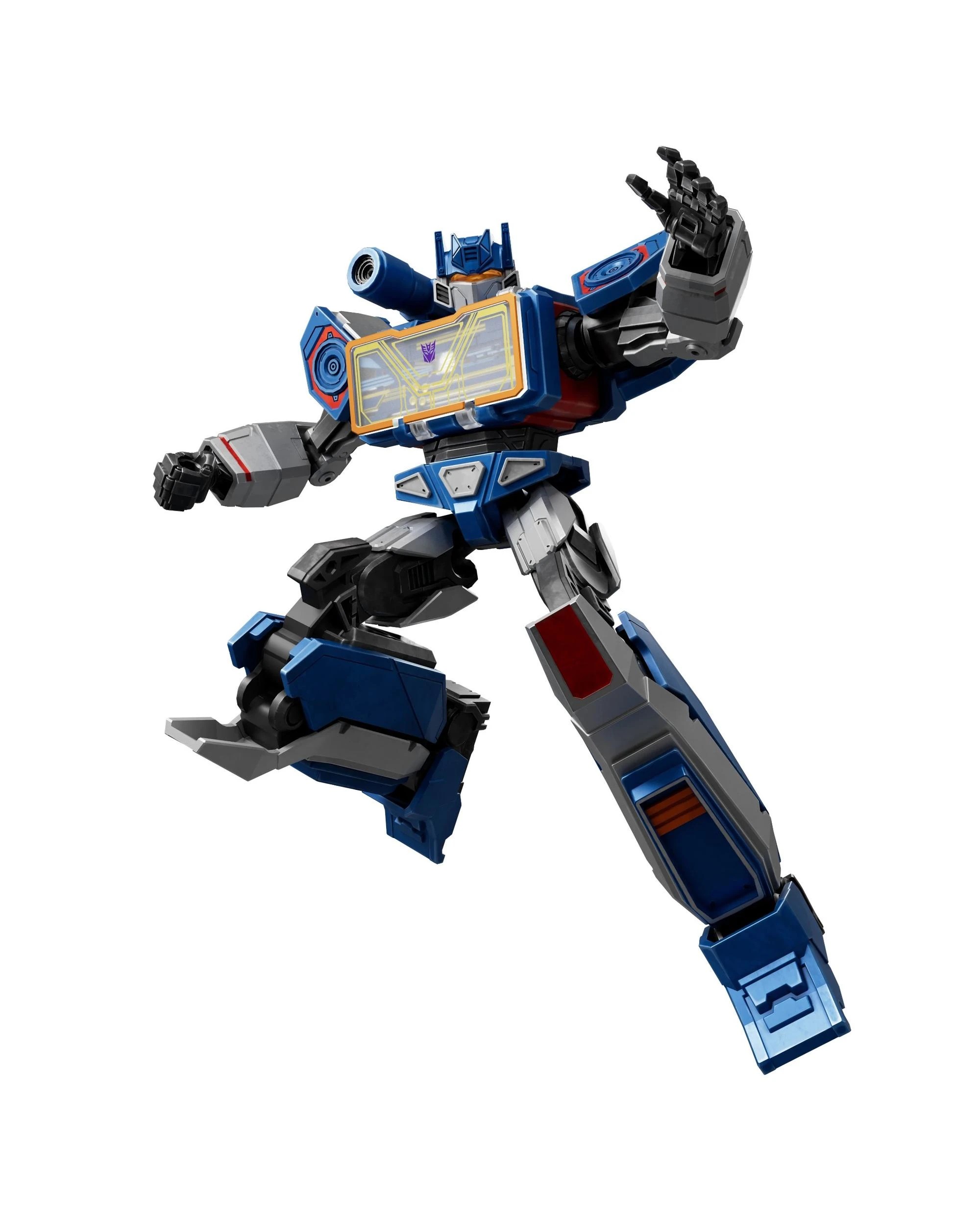 4 Blokees Transformers Classic Class 17 Soundwave Model Kit, 4 of 8