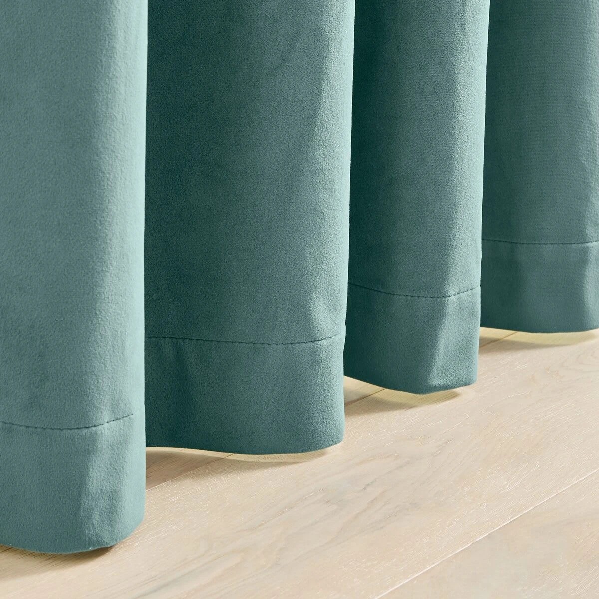5 Marbella Block Out Curtain - Green - 140cm x 223cm, 5 of 5