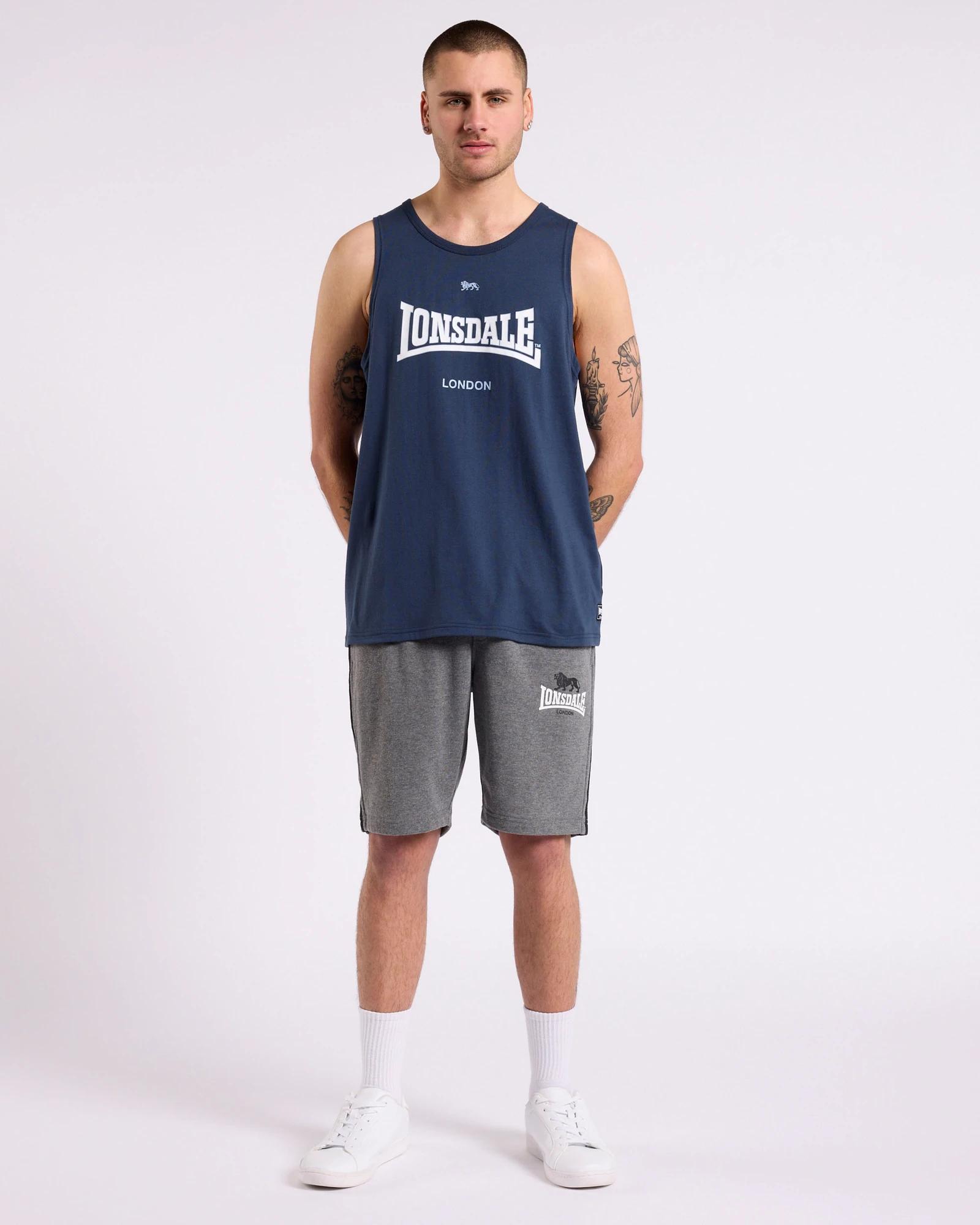 4 London Shorts - Lonsdale London GREY MARLE, 4 of 5