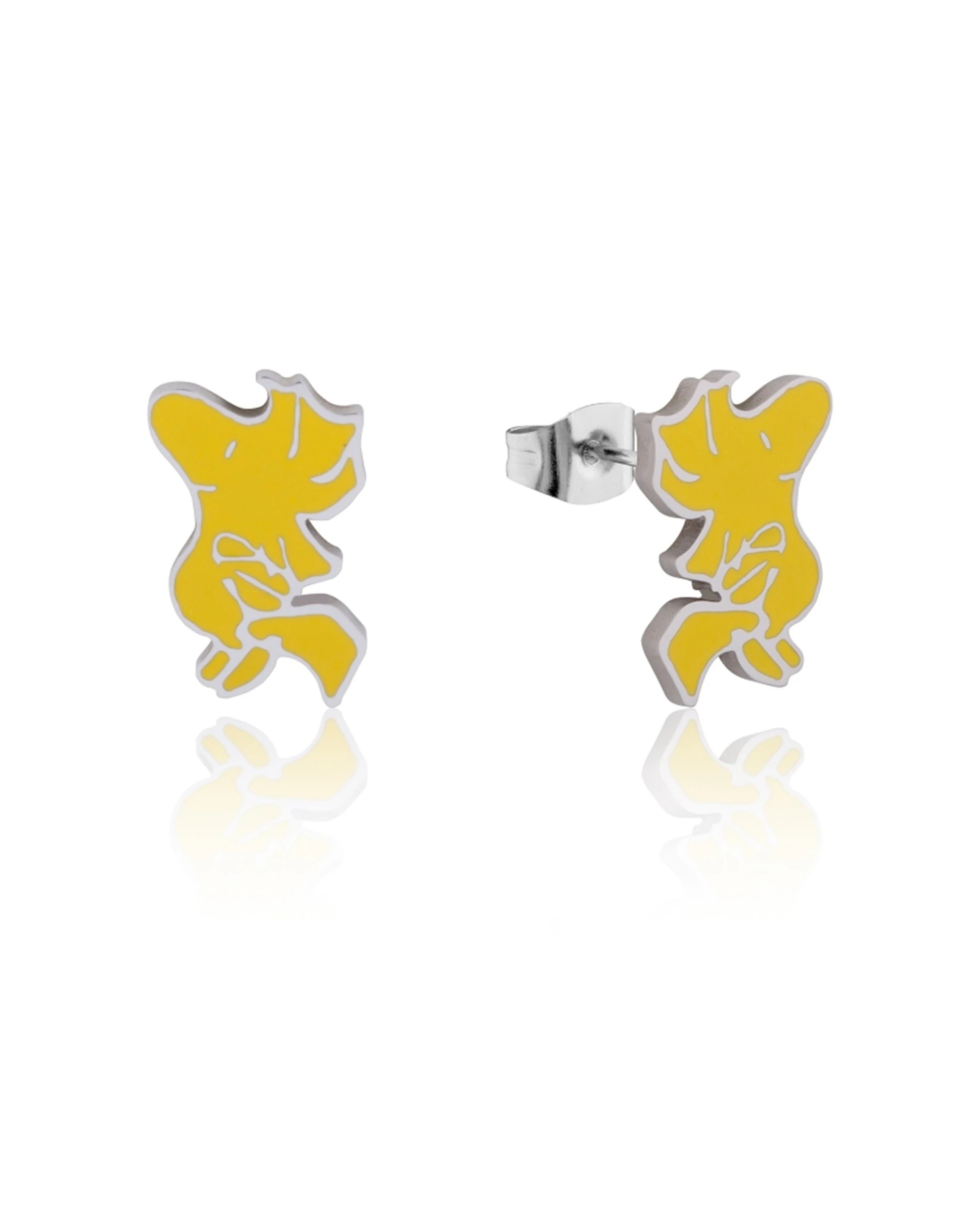 1 Couture Kingdom Peanuts Woodstock Stud Earrings Jewellery - Silver, 1 of 2