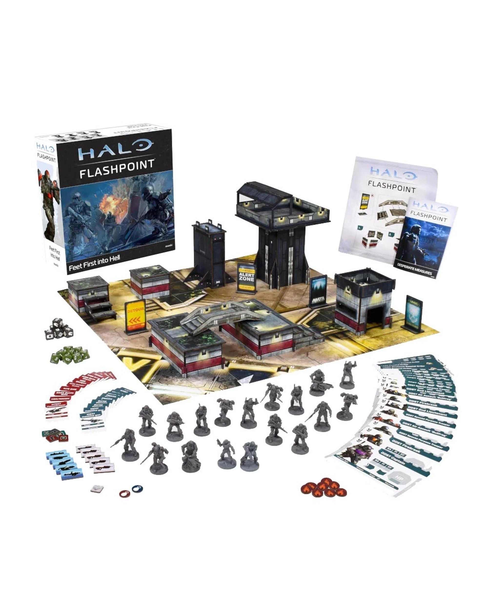 1 HALO Flashpoint: ODST Feet First Into Hell Board Game, 1 of 6