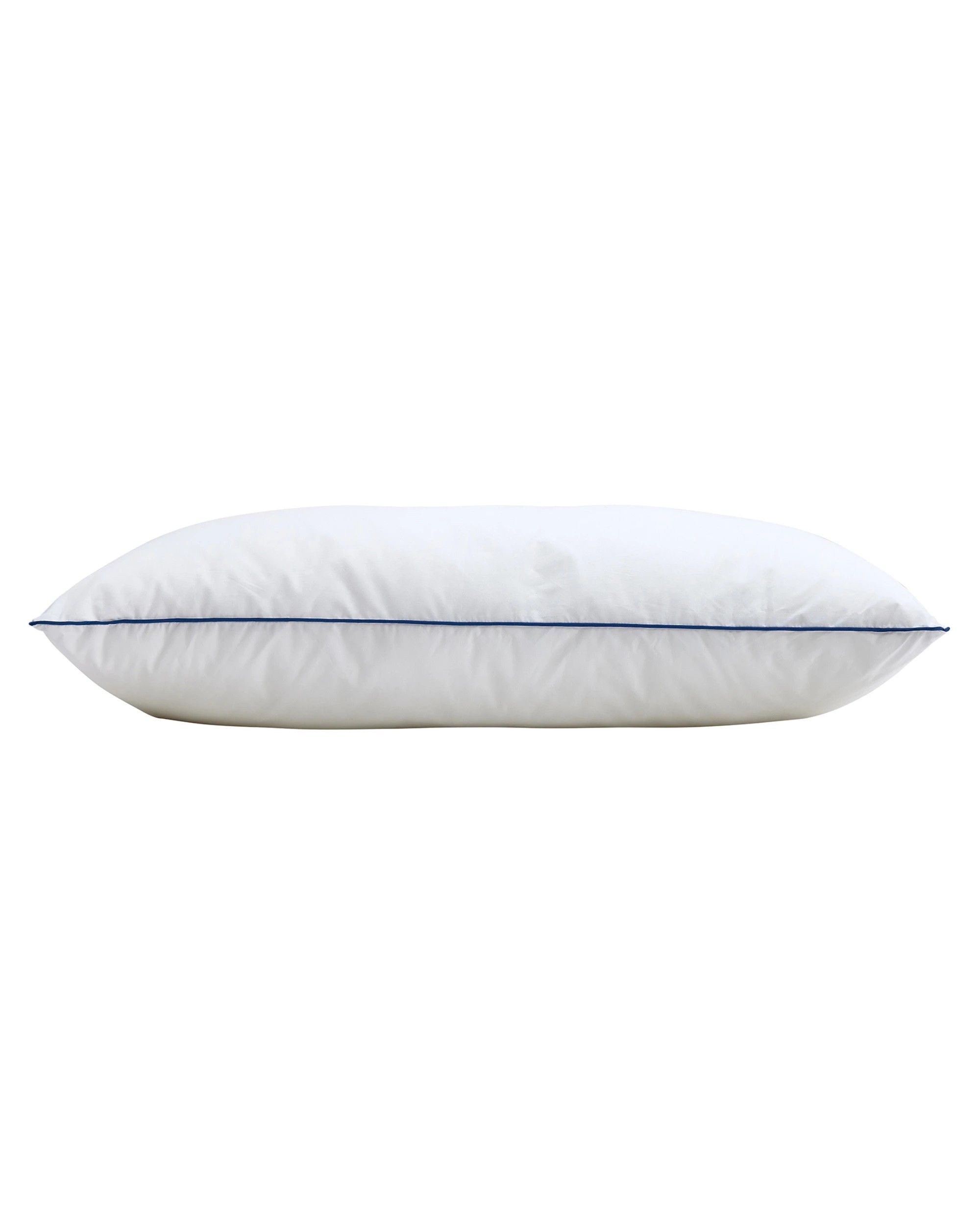 3 Dreamaker Sleep Form Low & Firm Profile Standard Pillow Twin Pack 48x73cm - White, 3 of 9