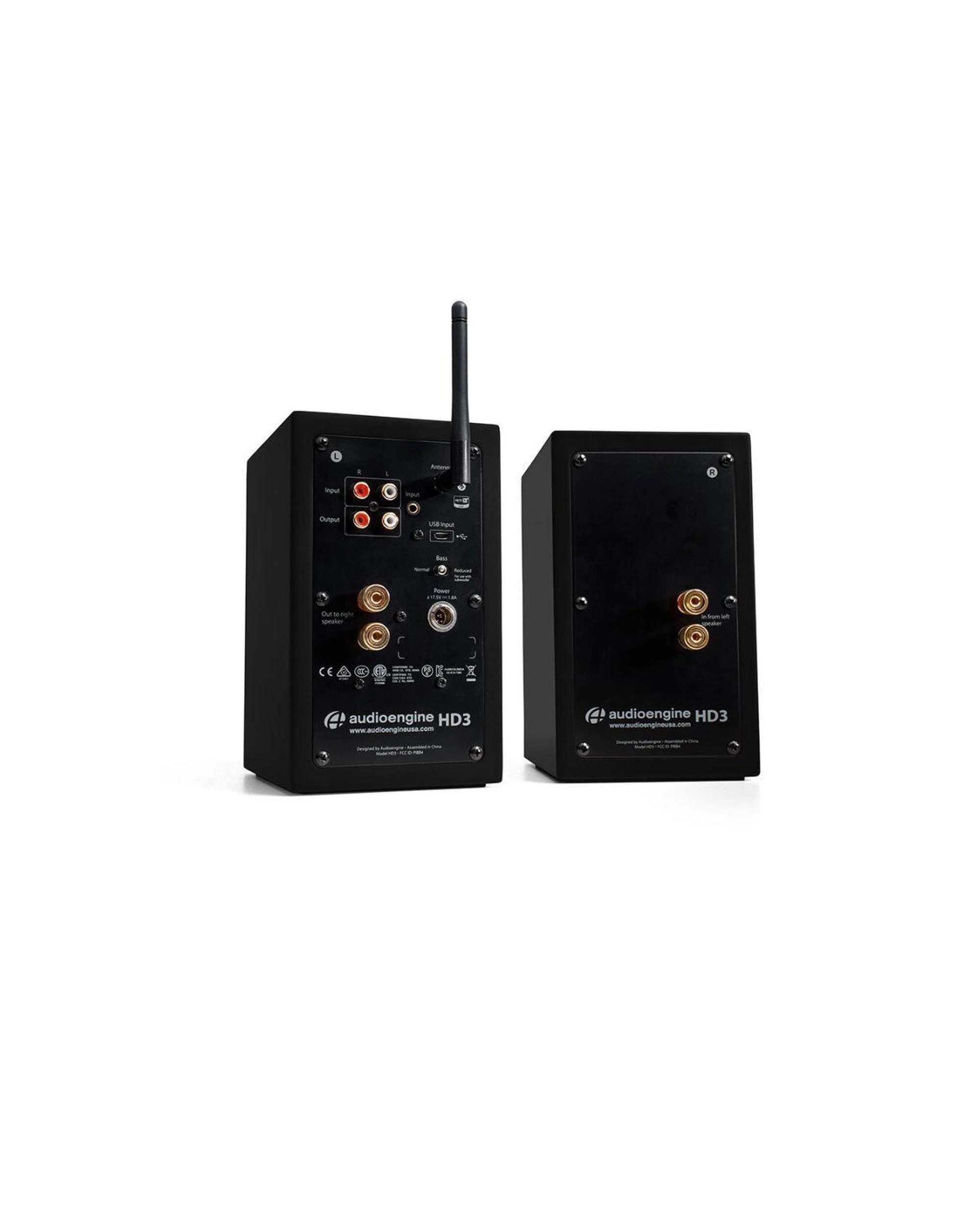 3 Audioengine HD3 Wireless Bluetooth Speakers Kevlar Woofers Big Stereo Sound Desktop or Small Room, 3 of 3