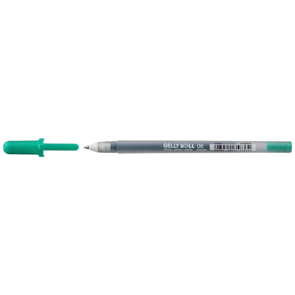 1 Sakura Gelly Roll Gel Pen Fine Green, 1 of 2