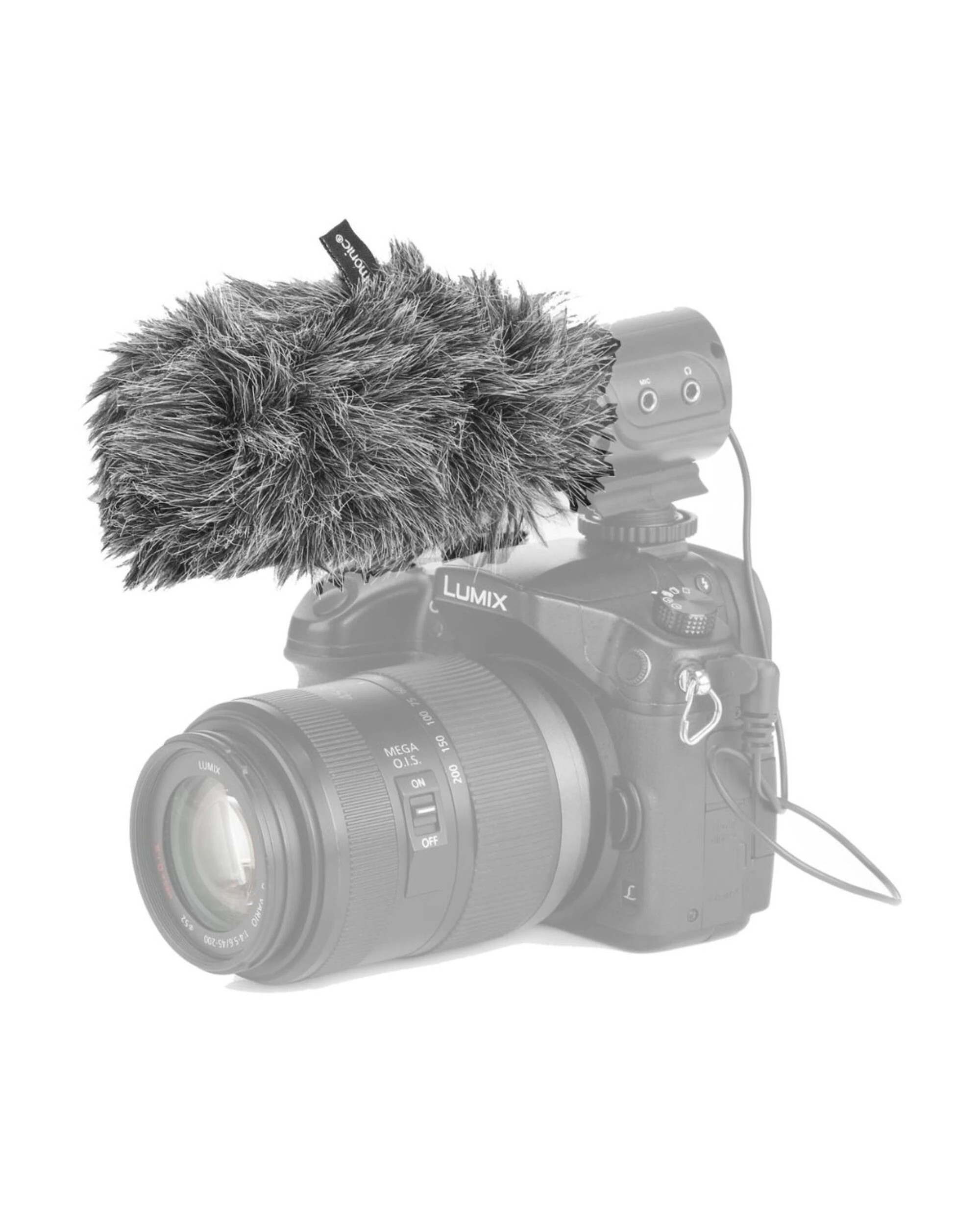 3 Saramonic SR-M3WS Furry Outdoor microphone windscreen muff for SR-M3 - Black, 3 of 3