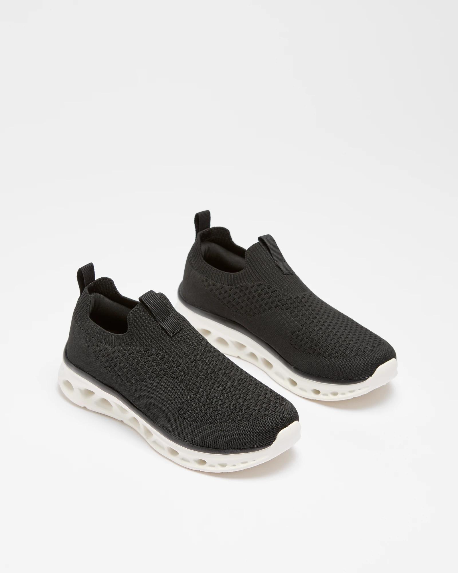 3 Target Womens Active Comfort Slip On Runner BLACK, 3 of 3