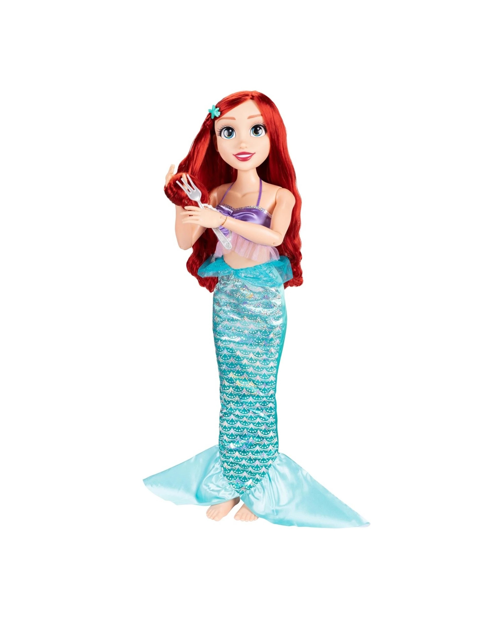 3 Disney Princess Playdate Ariel 32 inch Doll, 3 of 7