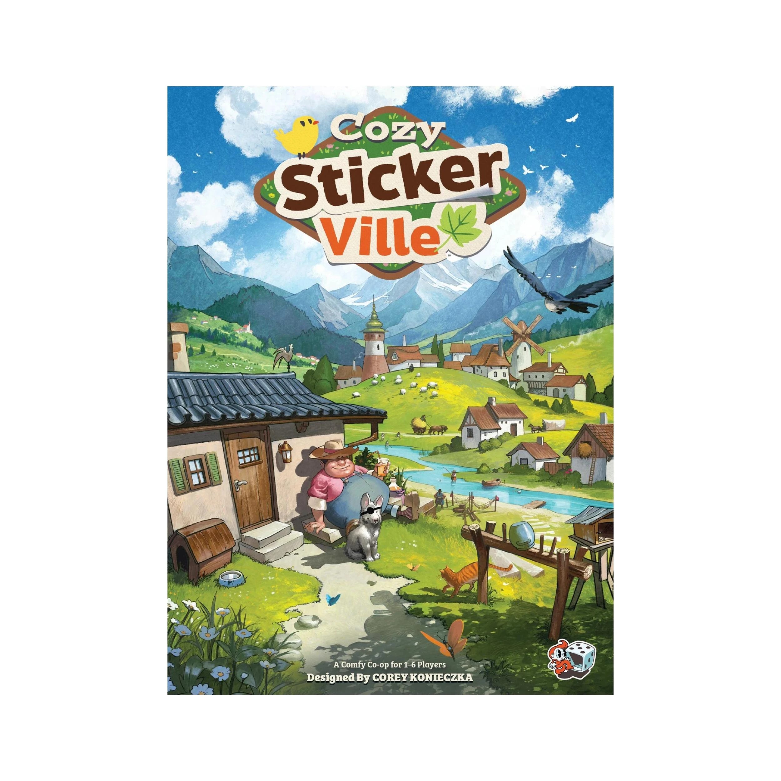 2 Asmodee Games Cozy Stickerville Board Game - Multi, 2 of 4